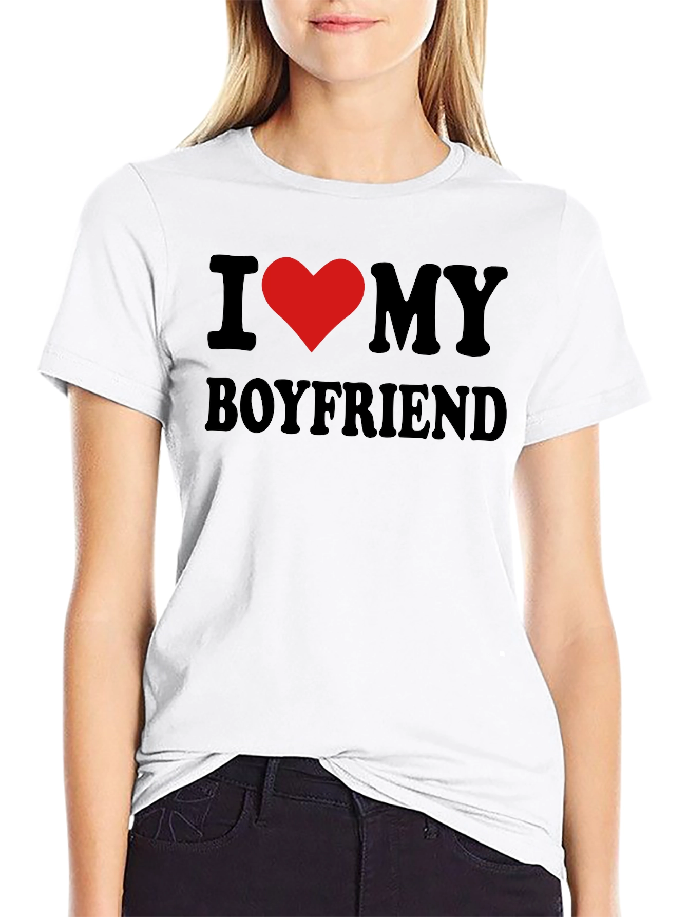 I Heart My Boyfriend Tee - Love Gift