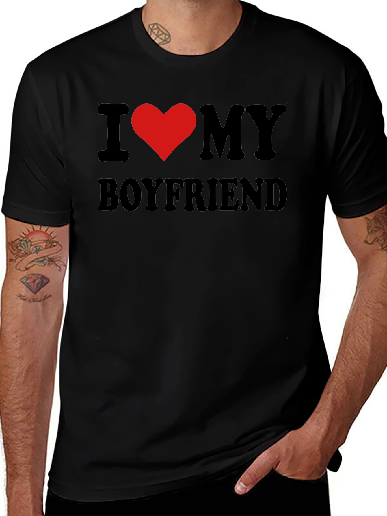 I Heart My Boyfriend Tee - Love Gift