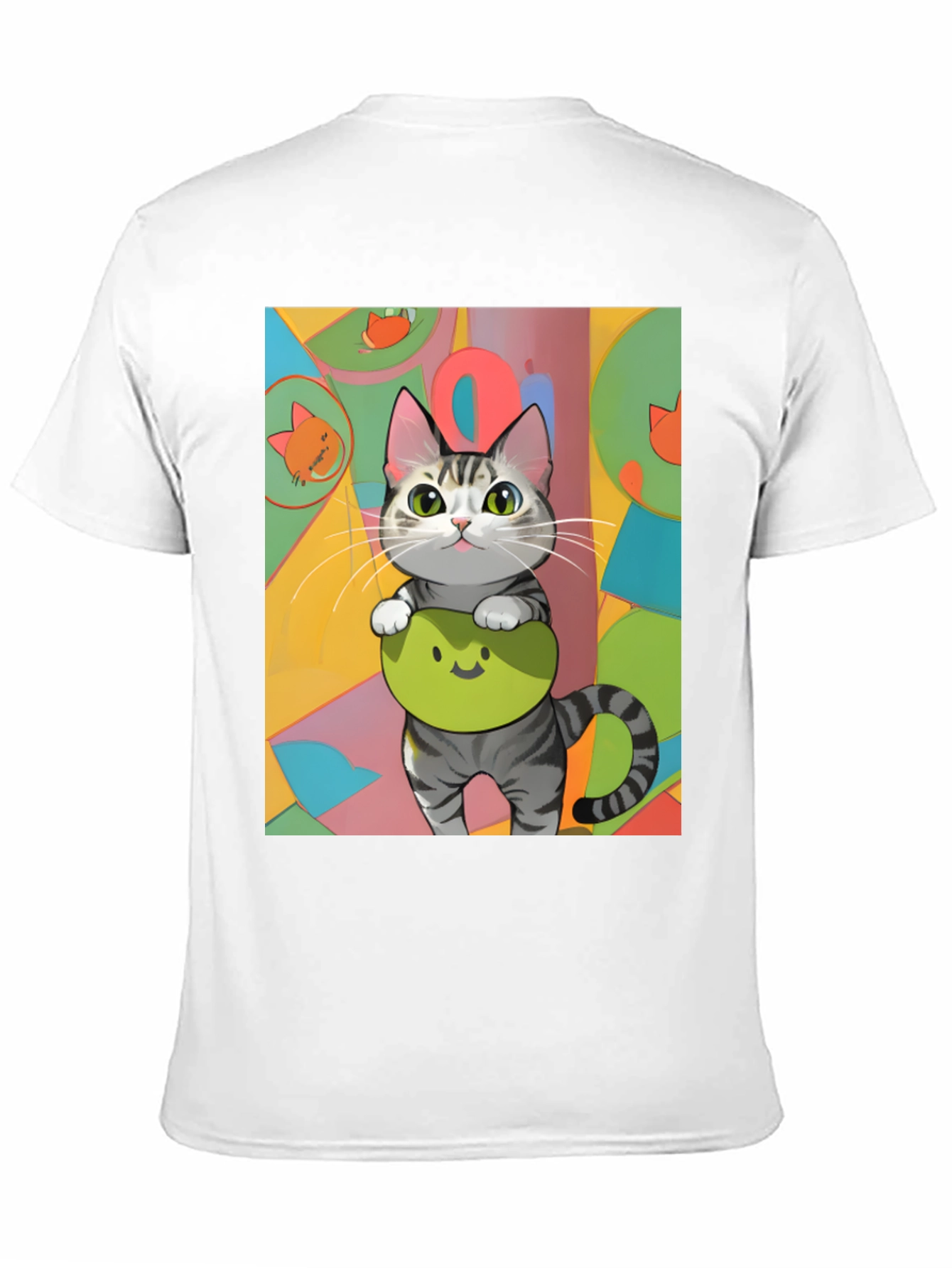 Cat Graphic Tee - Cute & Comfy Black T-Shirt