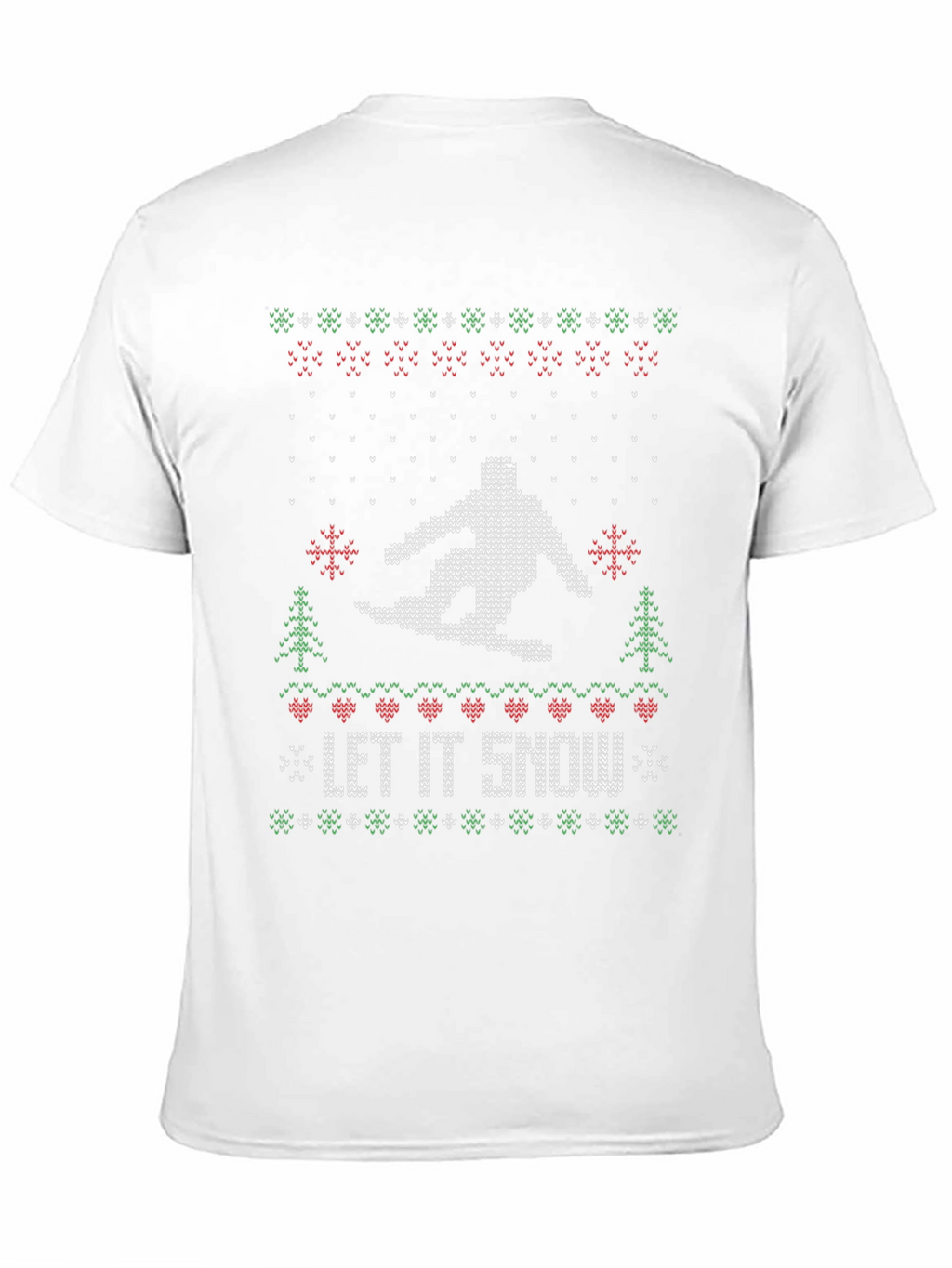 Let It Snow Ugly Christmas T-Shirt