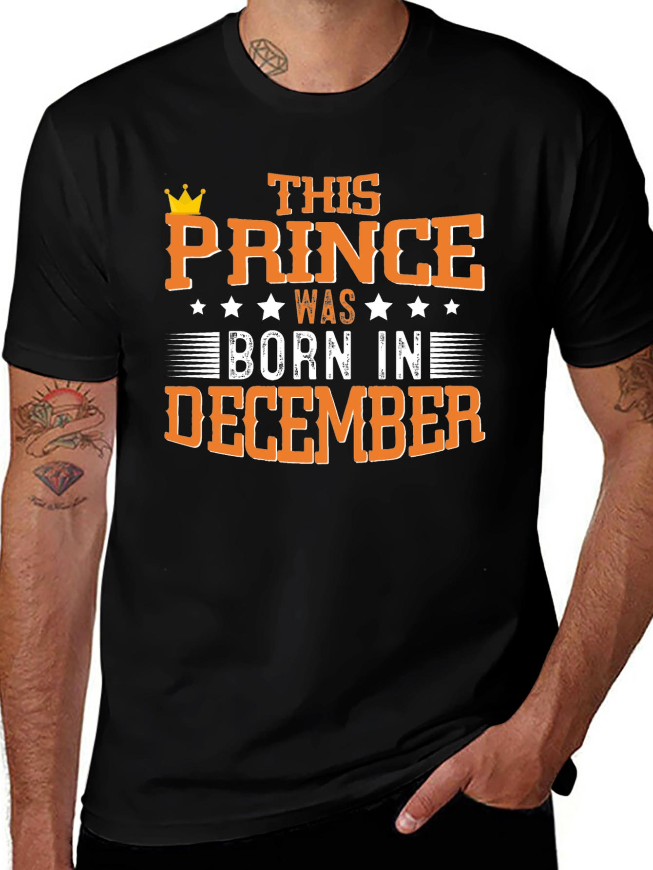 Prince Born in December Graphic Tee