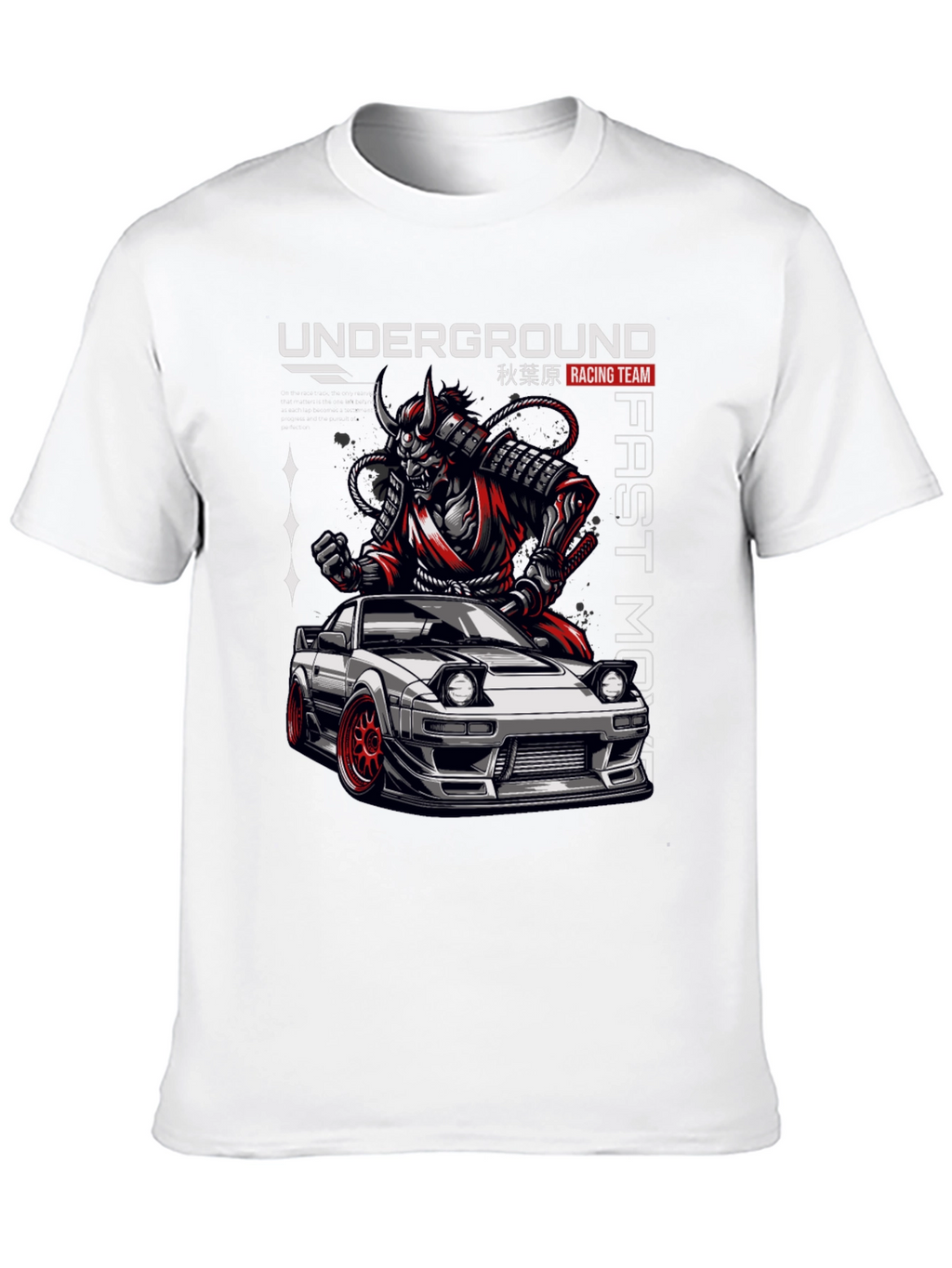 Underground Racing Team Samurai Car T-Shirt