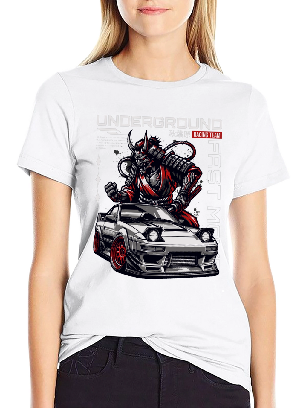 Underground Racing Team Samurai Car T-Shirt