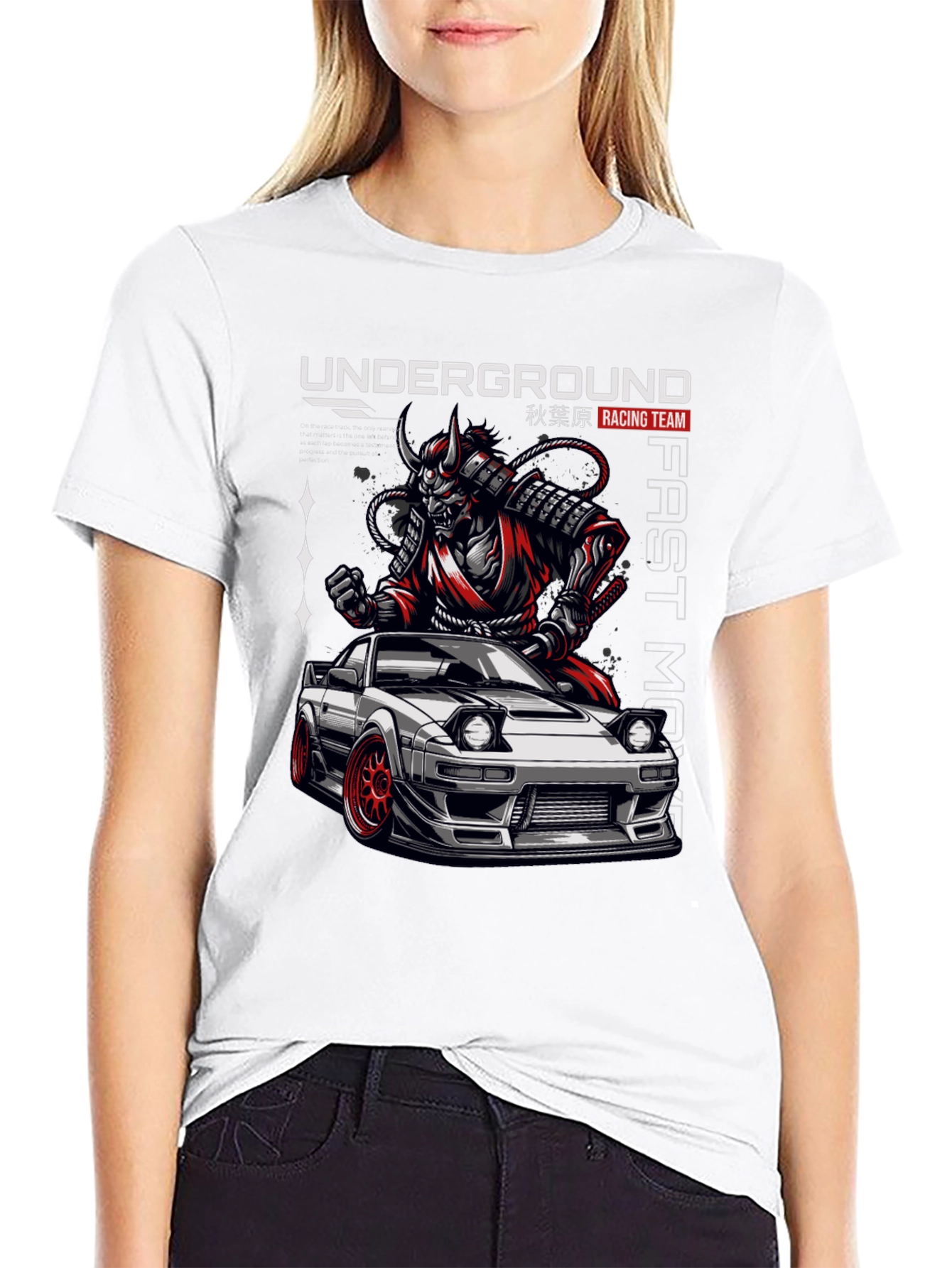 Underground Racing Team Samurai Car T-Shirt