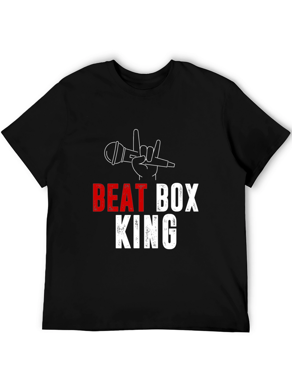 Beat Box King Black T-Shirt