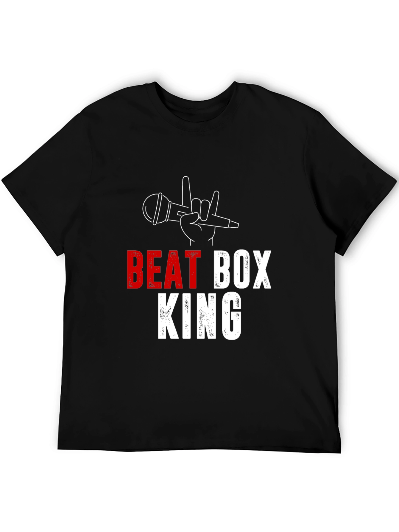 Beat Box King Black T-Shirt