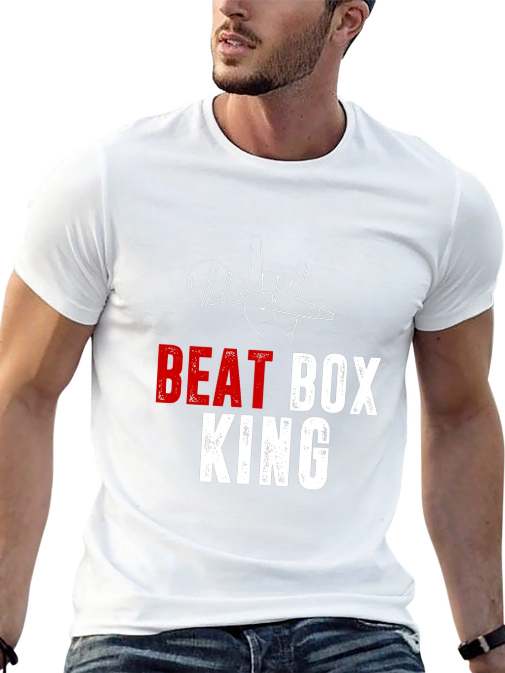 Beat Box King Black T-Shirt