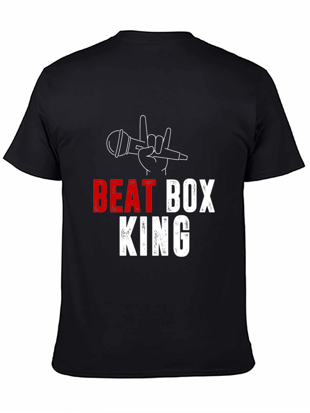Beat Box King Black T-Shirt