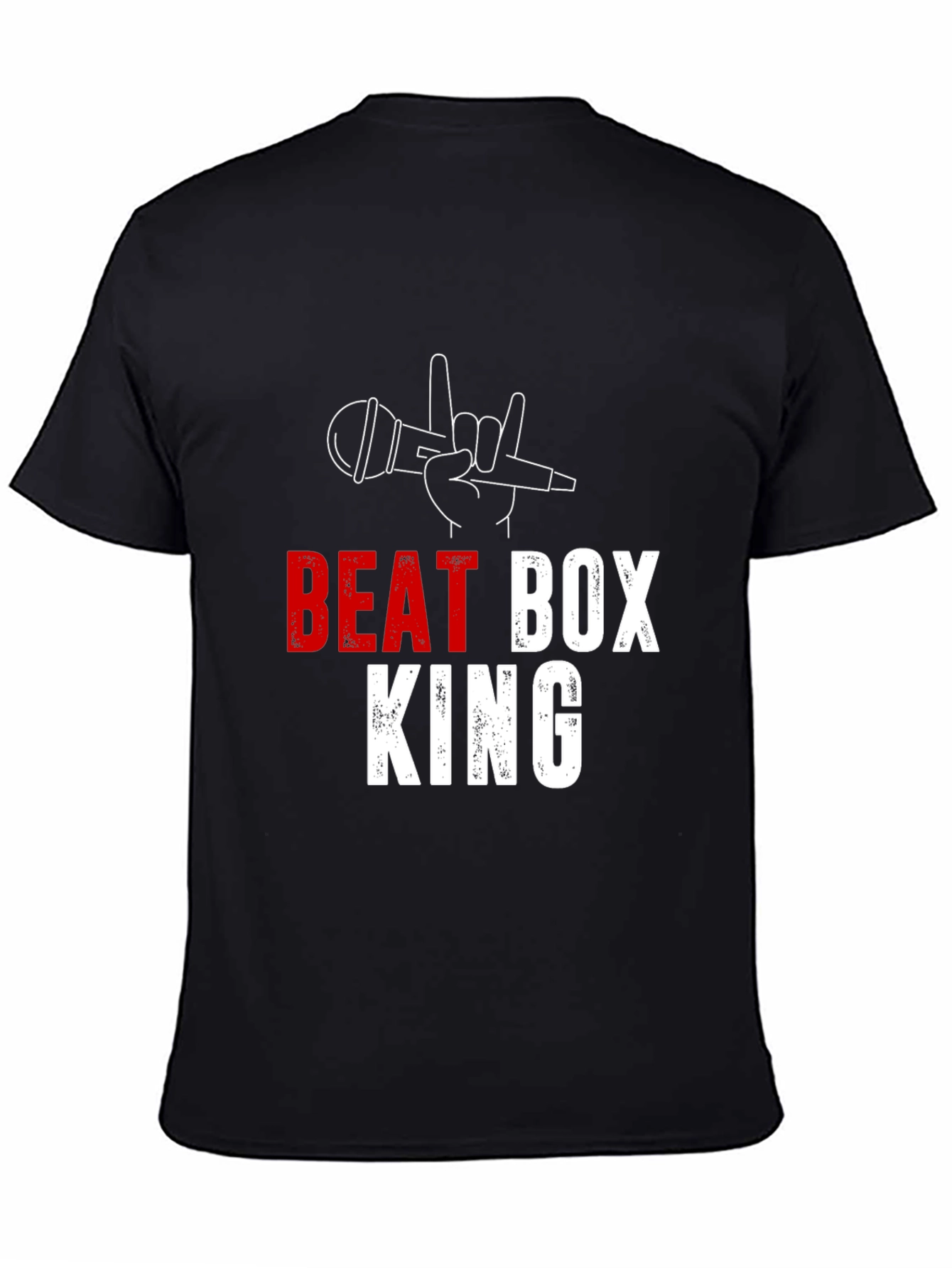 Beat Box King Black T-Shirt