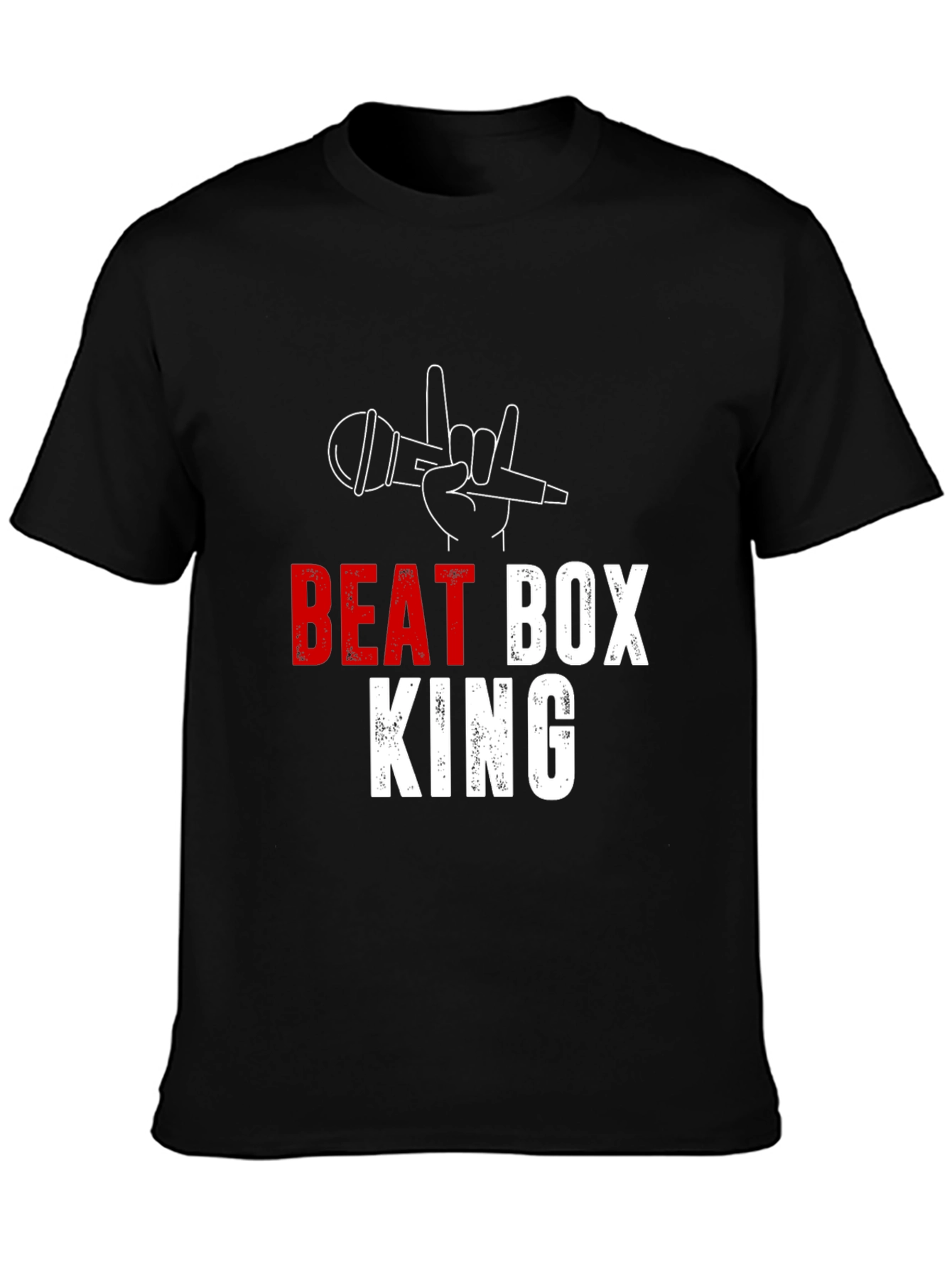 Beat Box King Black T-Shirt