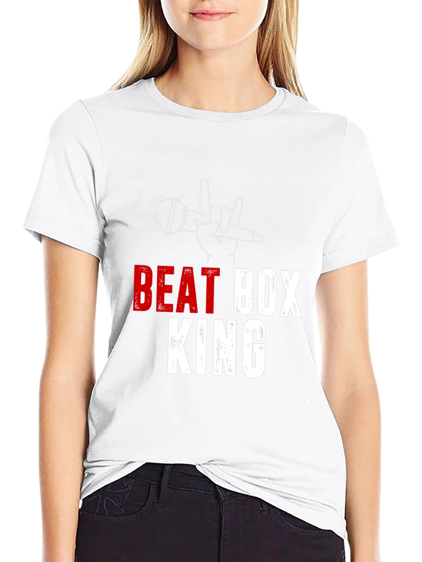 Beat Box King Black T-Shirt