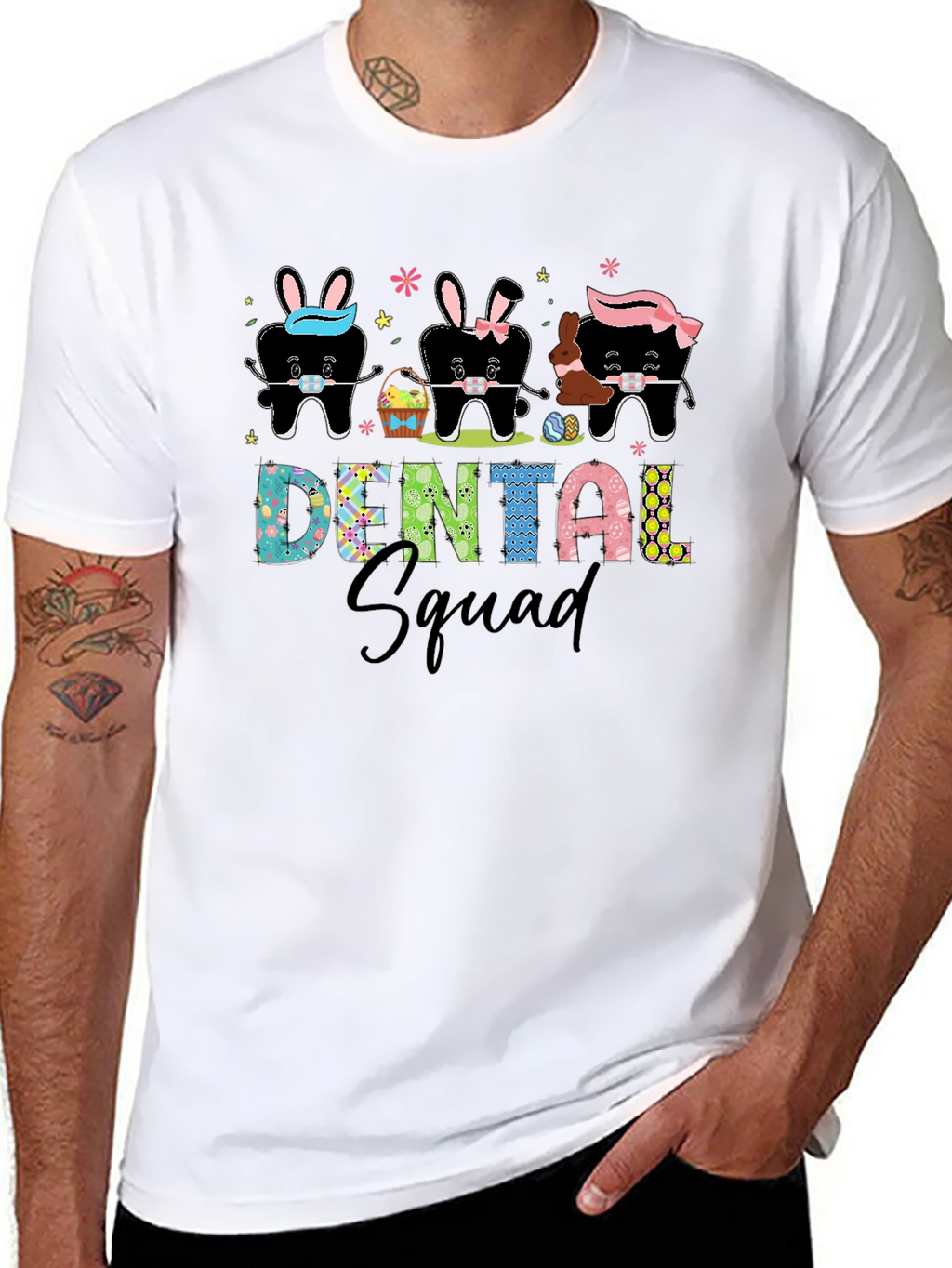 Dental Squad Easter Bunny T-Shirt