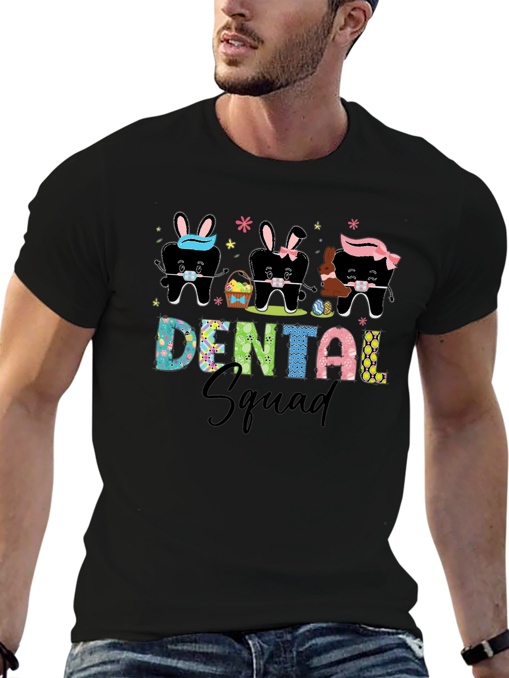 Dental Squad Easter Bunny T-Shirt