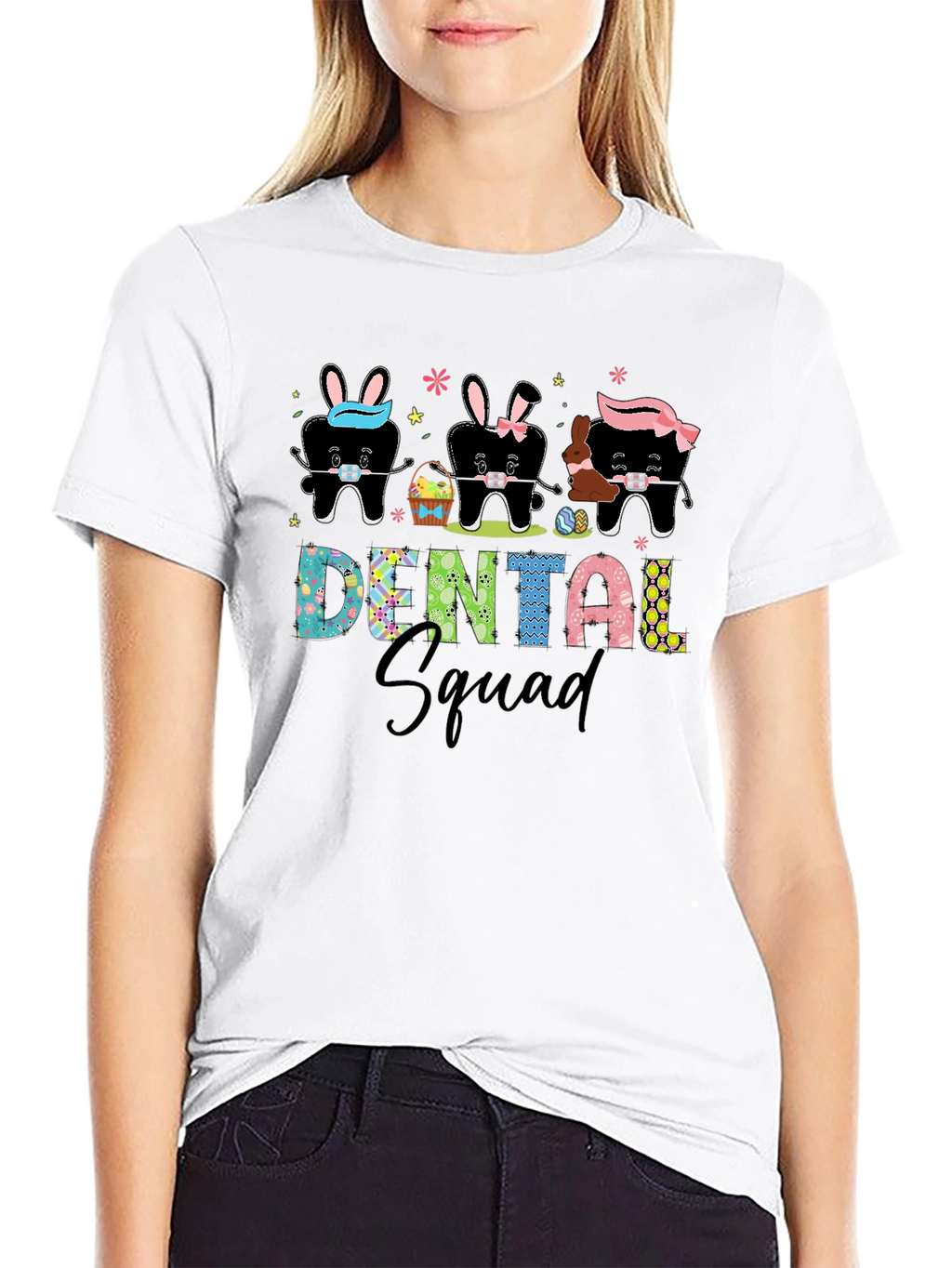 Dental Squad Easter Bunny T-Shirt