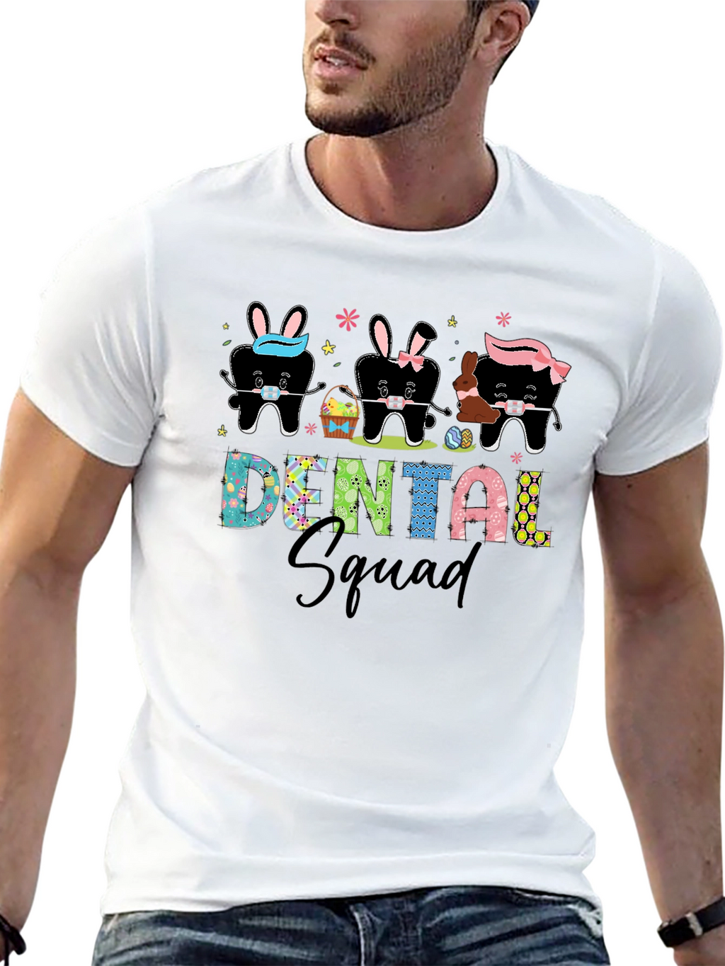 Dental Squad Easter Bunny T-Shirt