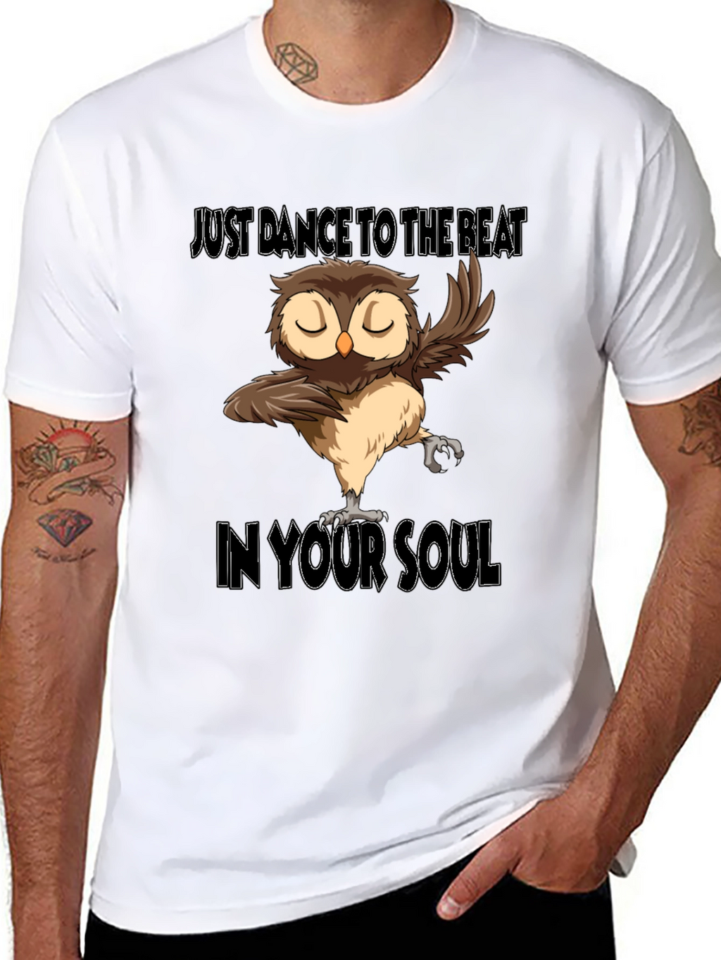 Dance to the Beat Owl T-Shirt
