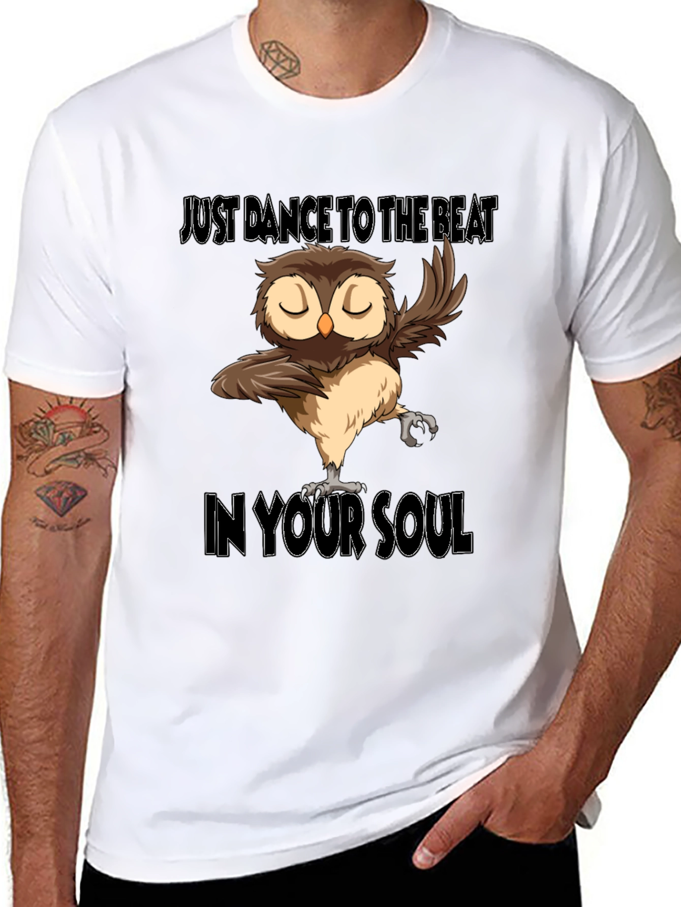 Dance to the Beat Owl T-Shirt