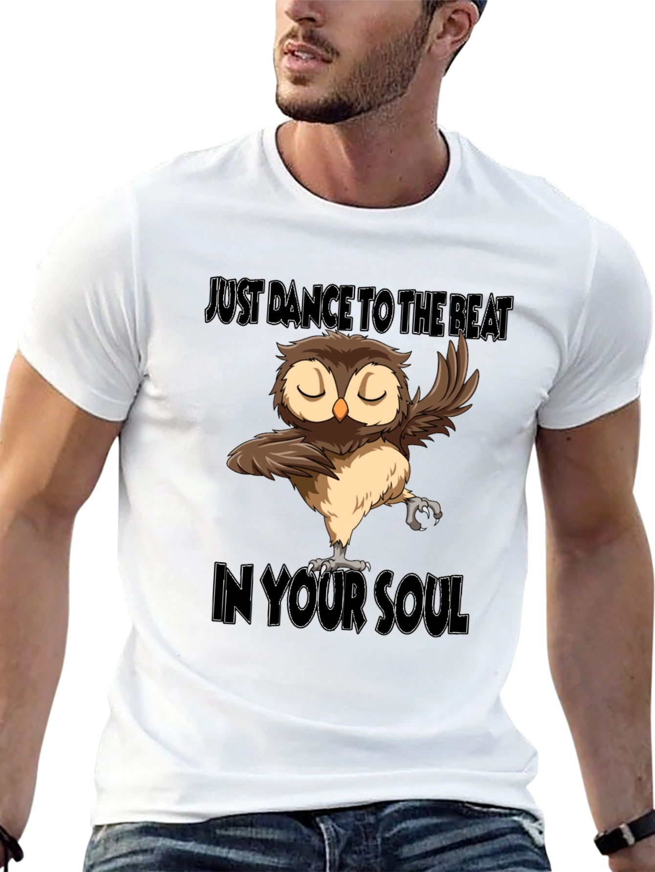 Dance to the Beat Owl T-Shirt