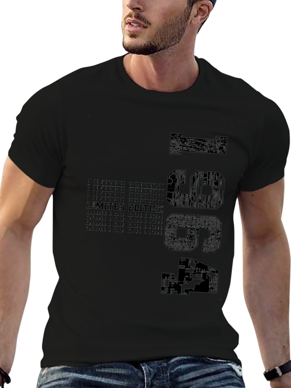 Limited Edition 1964 Graphic T-Shirt - Black