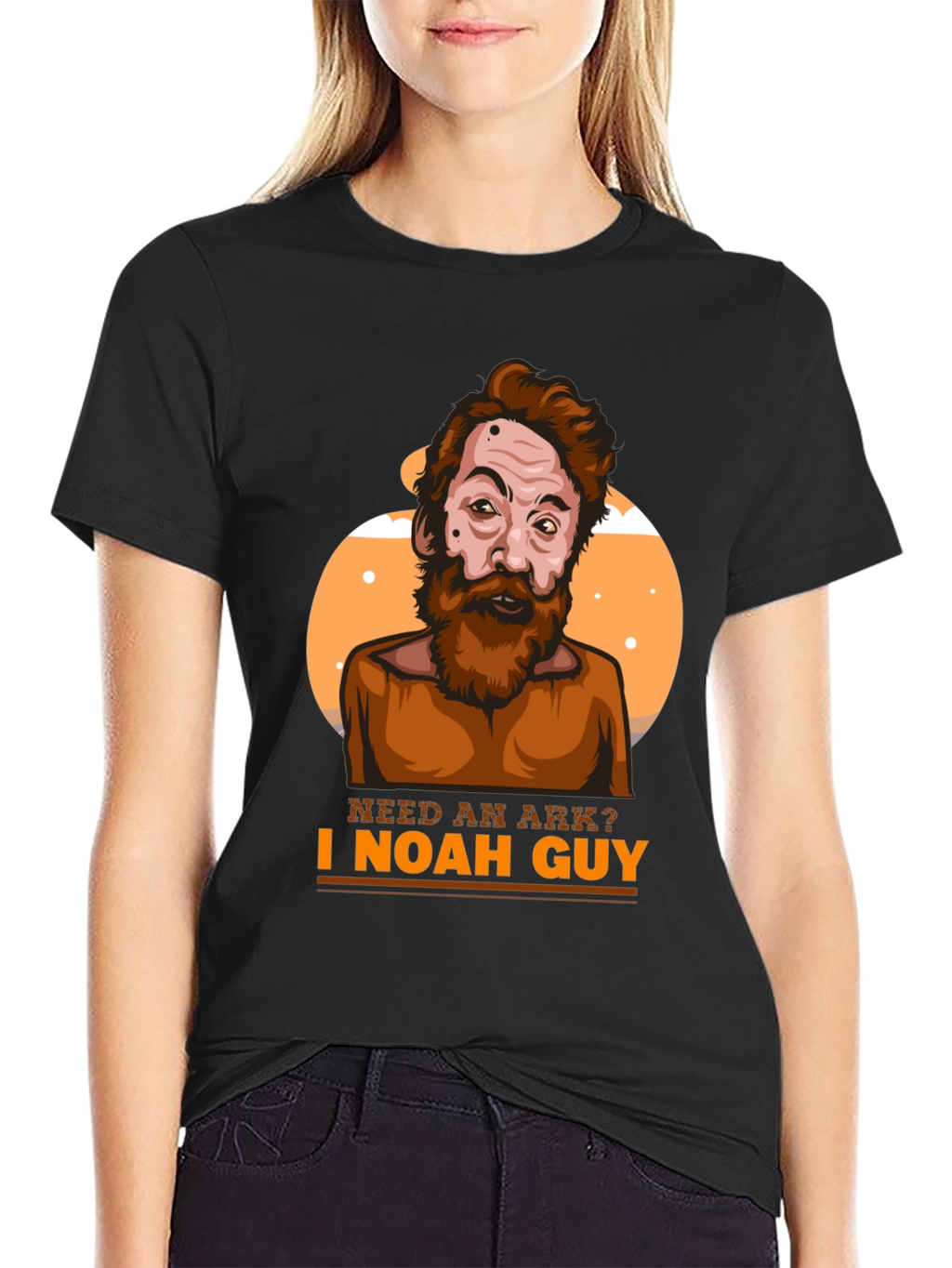 Need An Ark? Graphic Print T-Shirt