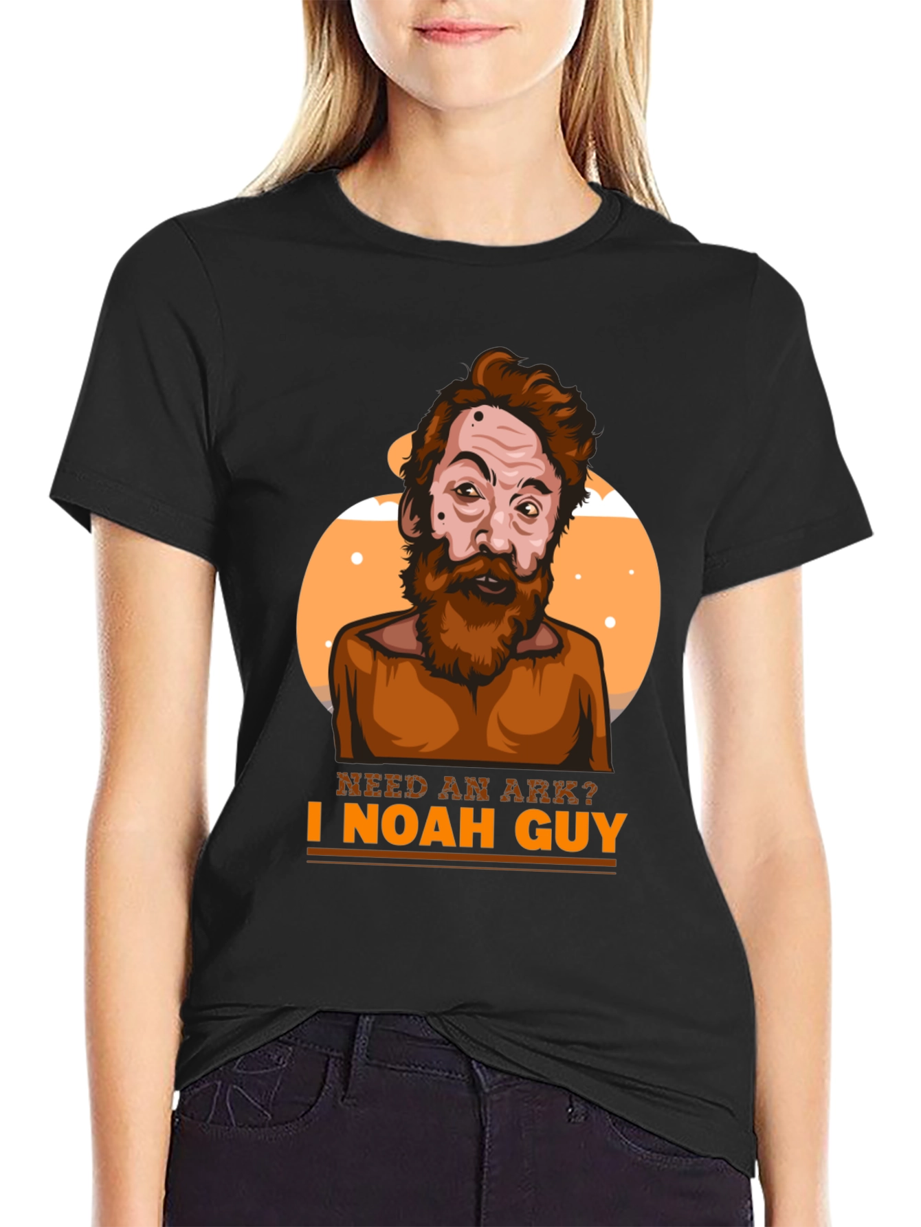 Need An Ark? Graphic Print T-Shirt