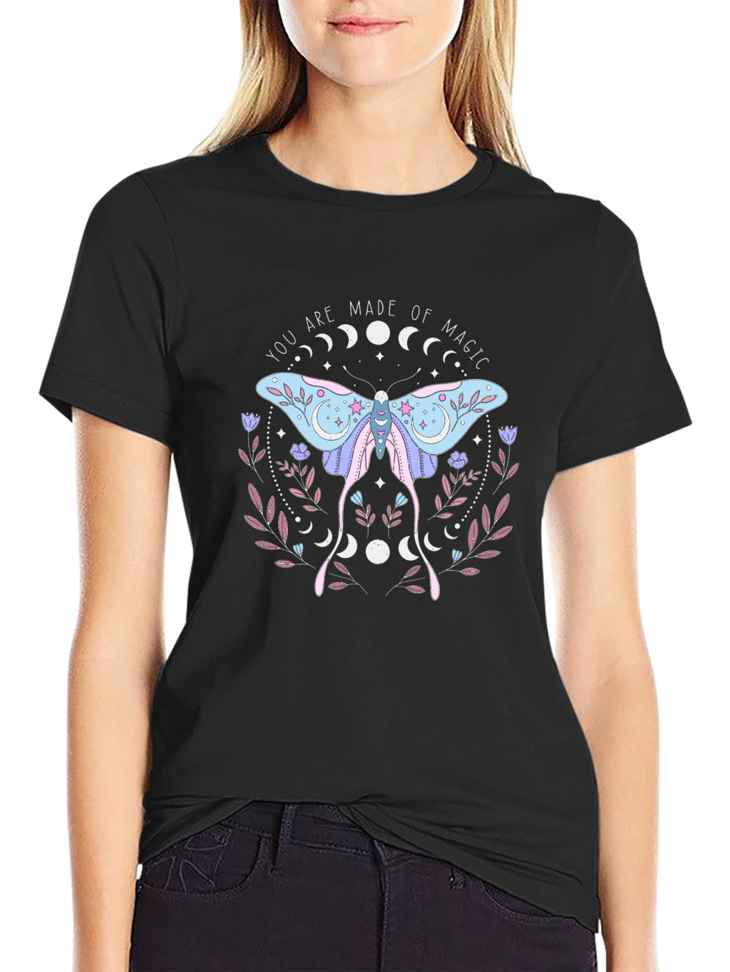 Magical Moon Moth Graphic Tee - Unisex