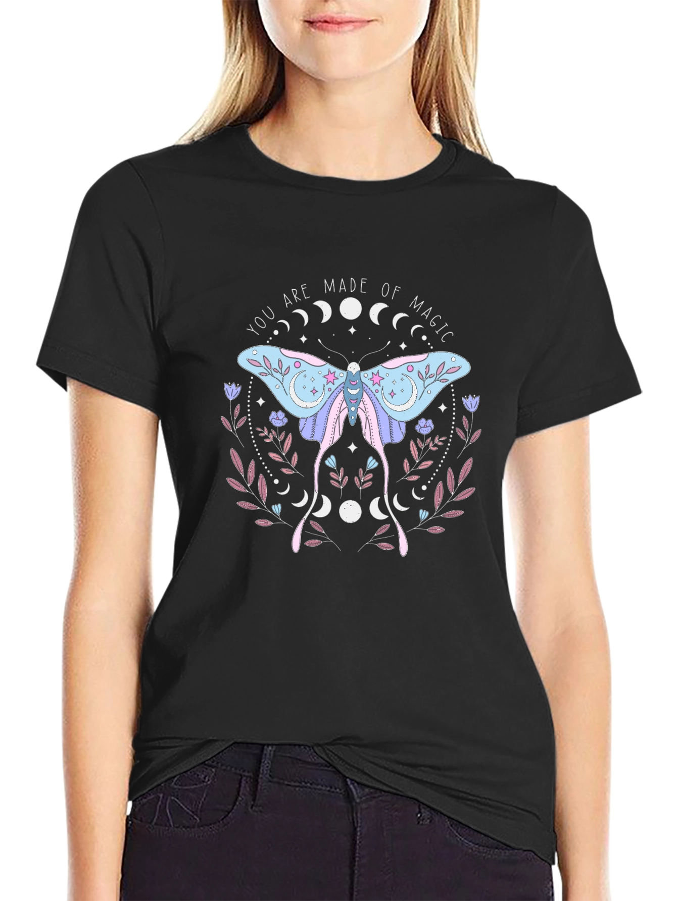 Magical Moon Moth Graphic Tee - Unisex