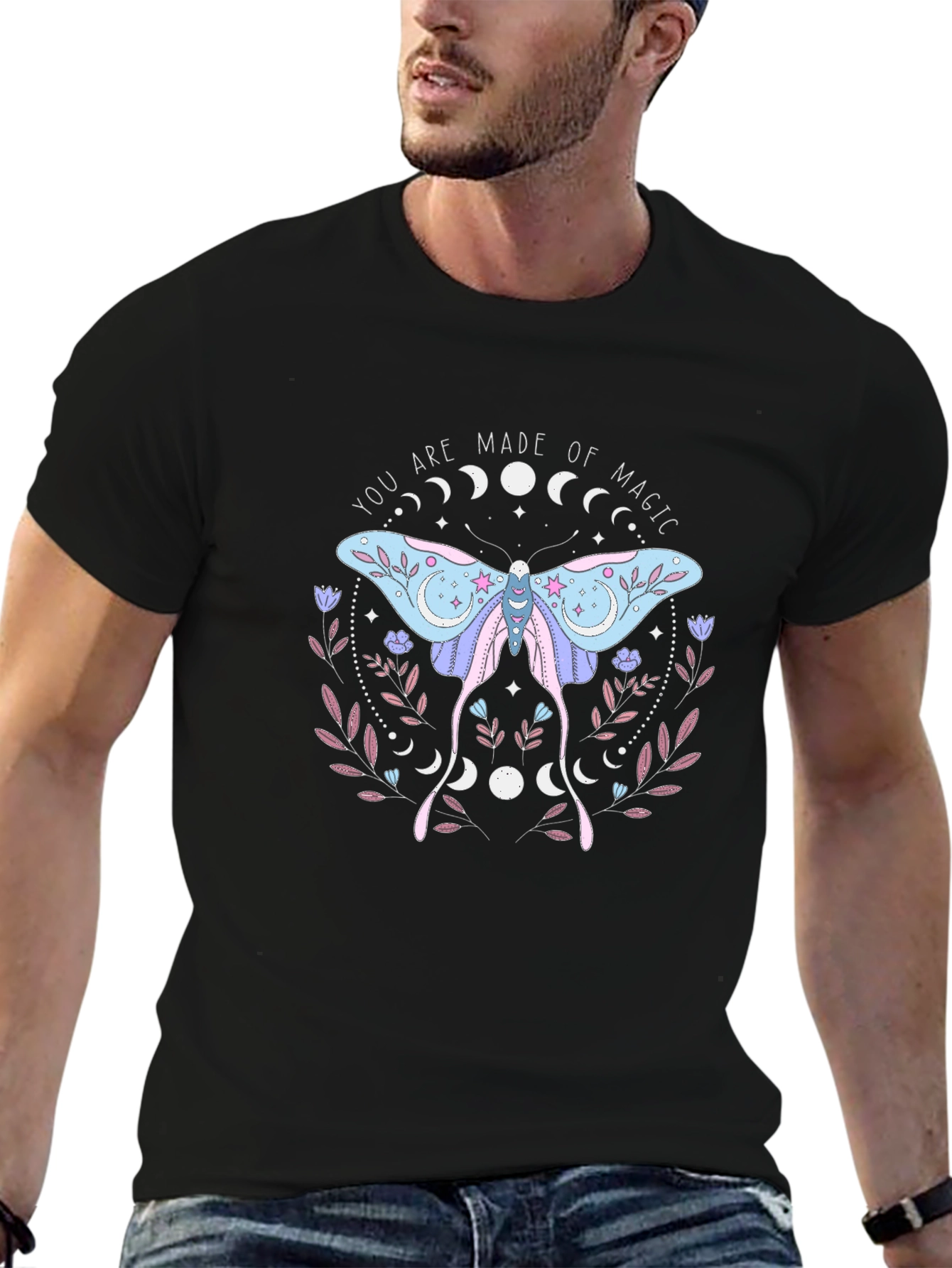 Magical Moon Moth Graphic Tee - Unisex