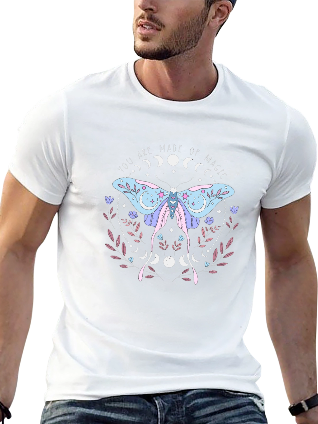Magical Moon Moth Graphic Tee - Unisex