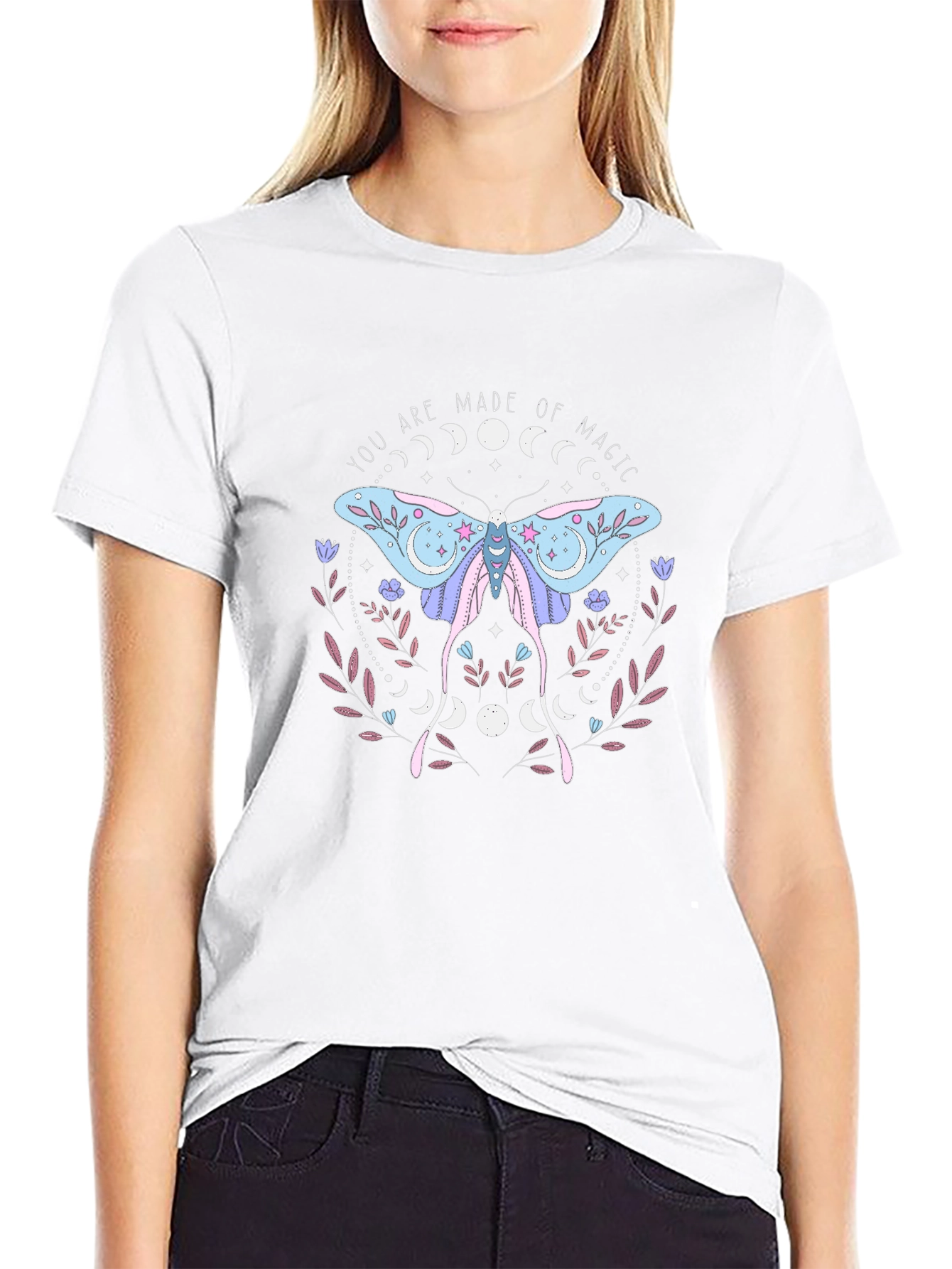 Magical Moon Moth Graphic Tee - Unisex