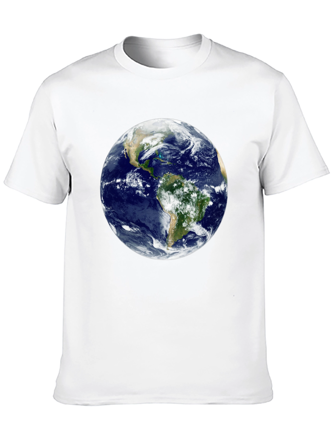 Earth Graphic Black T-Shirt - Global Awareness Tee