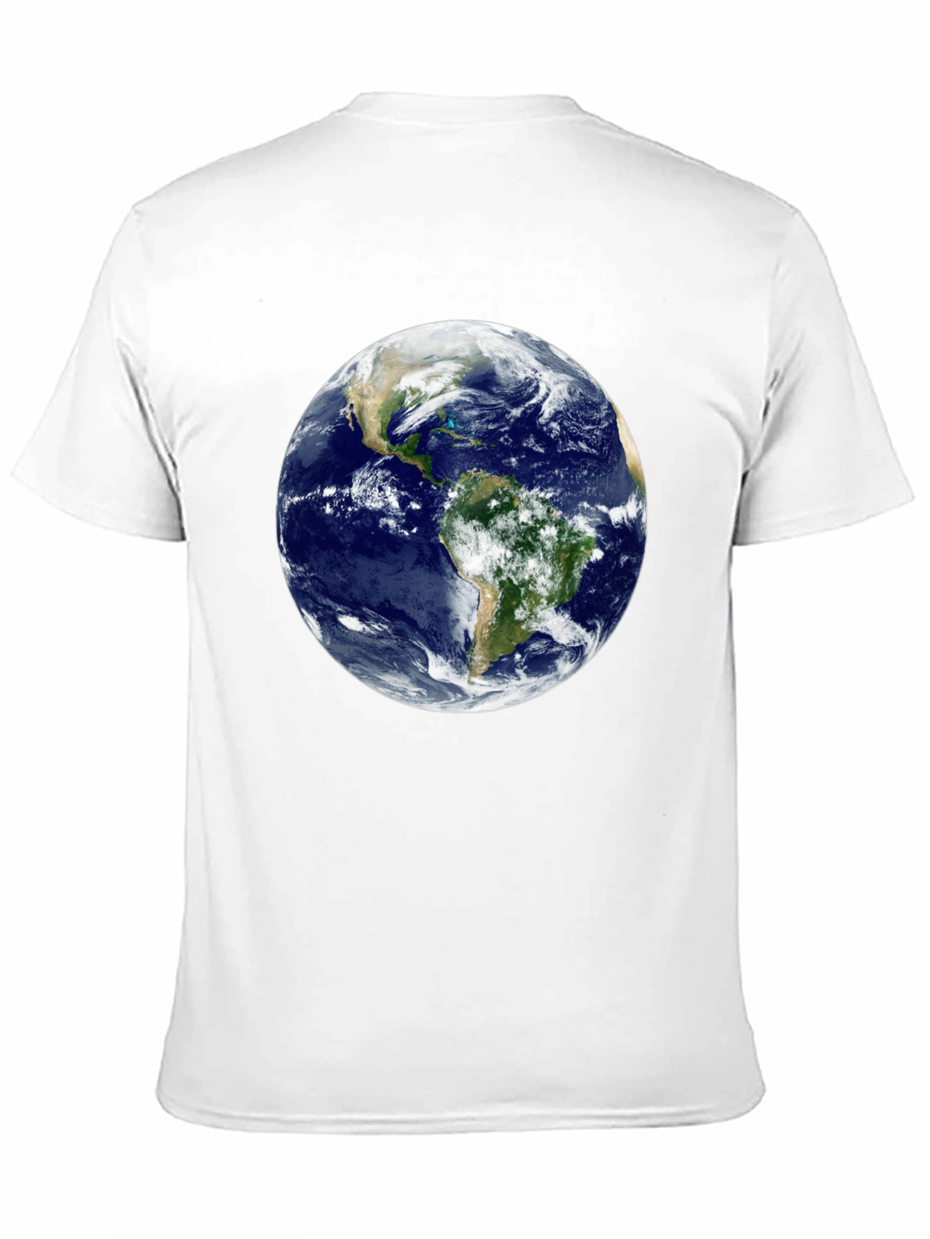Earth Graphic Black T-Shirt - Global Awareness Tee
