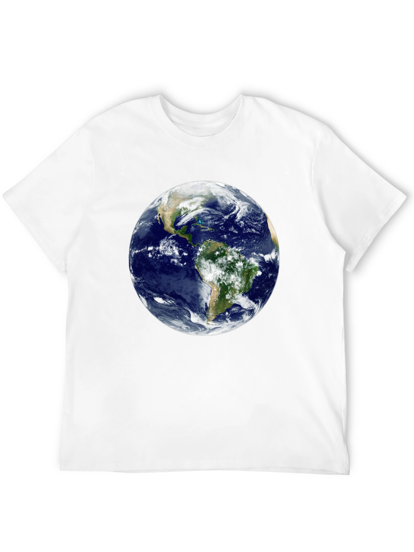 Earth Graphic Black T-Shirt - Global Awareness Tee