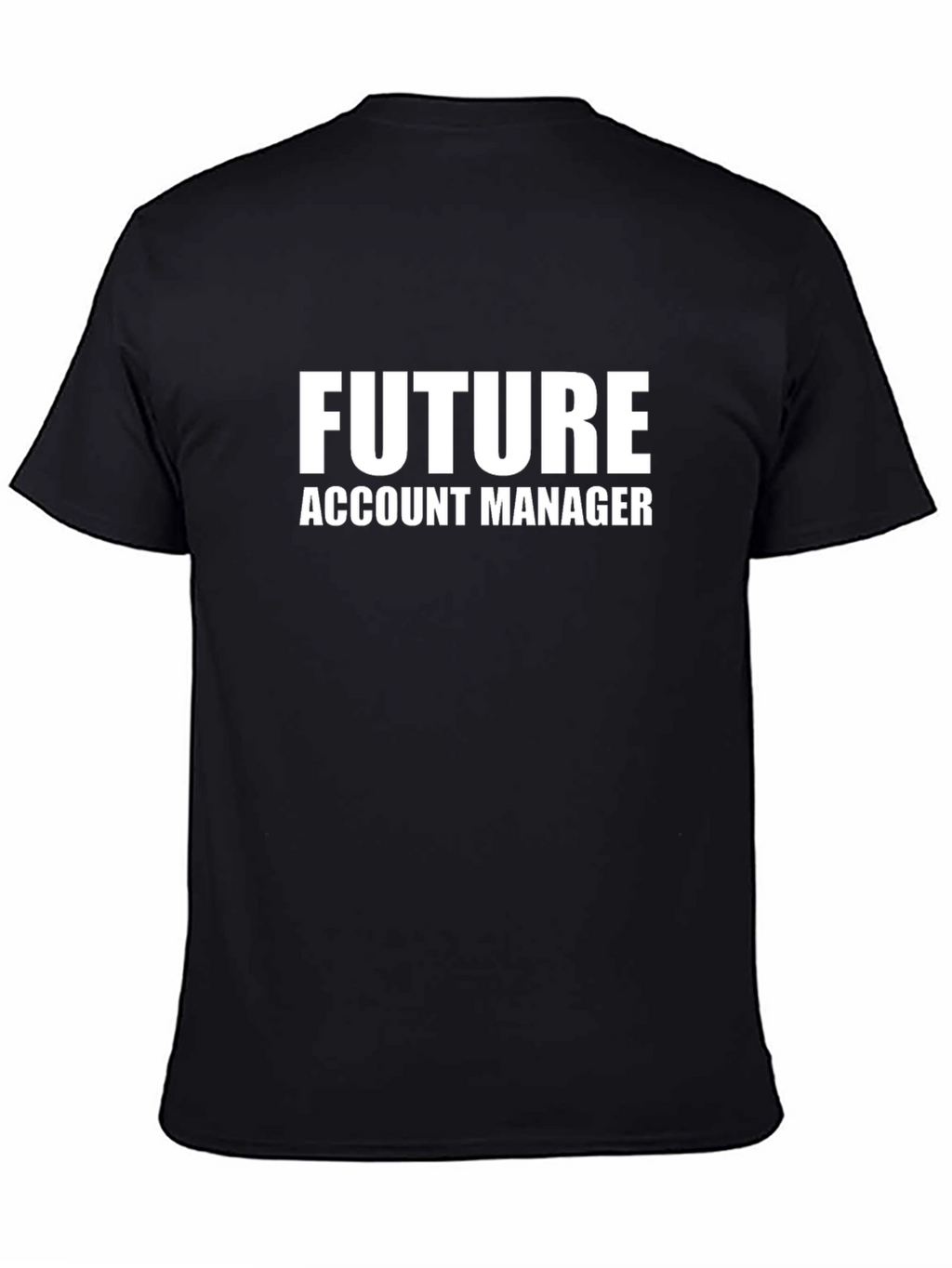 Future Account Manager Black T-Shirt