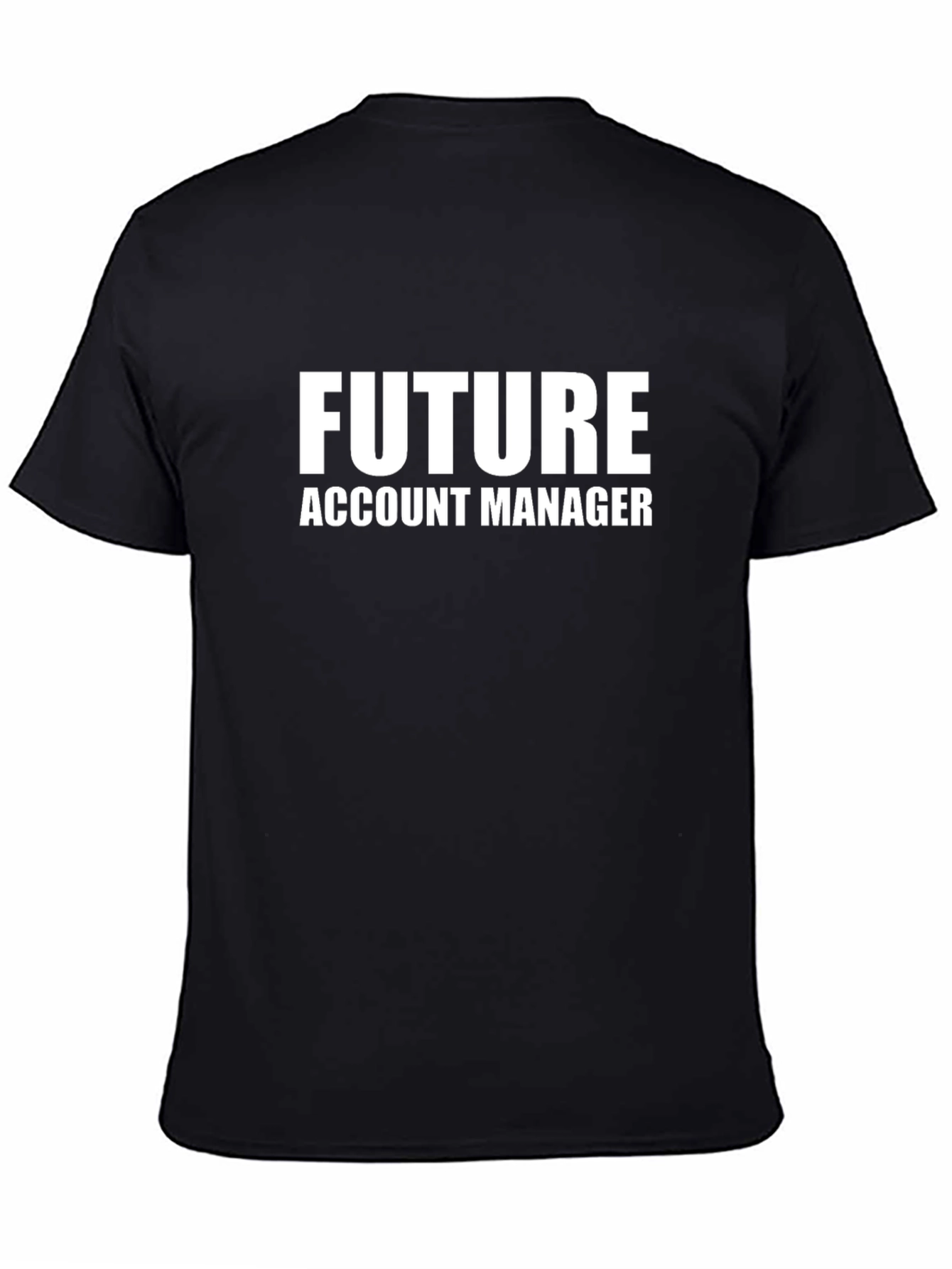 Future Account Manager Black T-Shirt