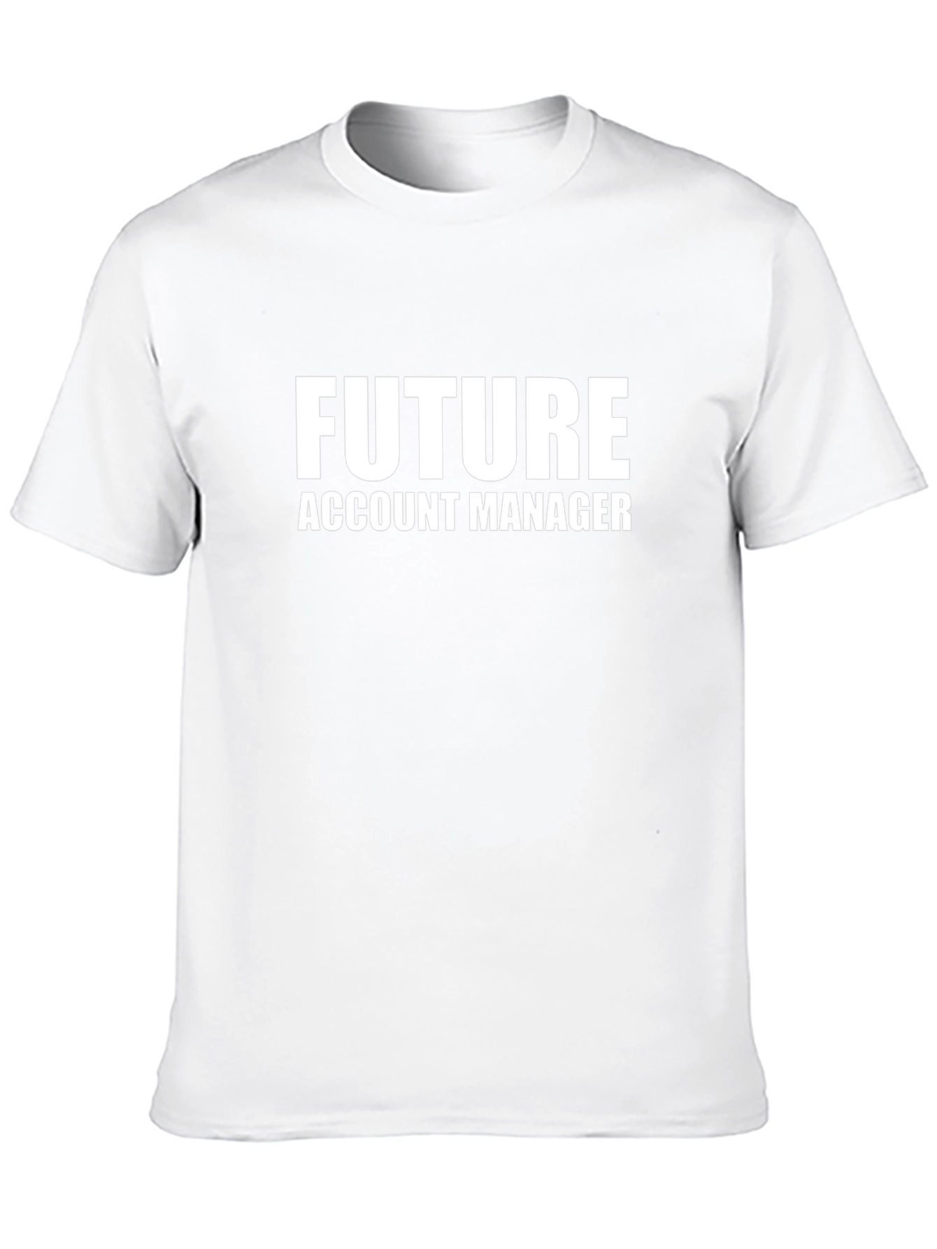 Future Account Manager Black T-Shirt
