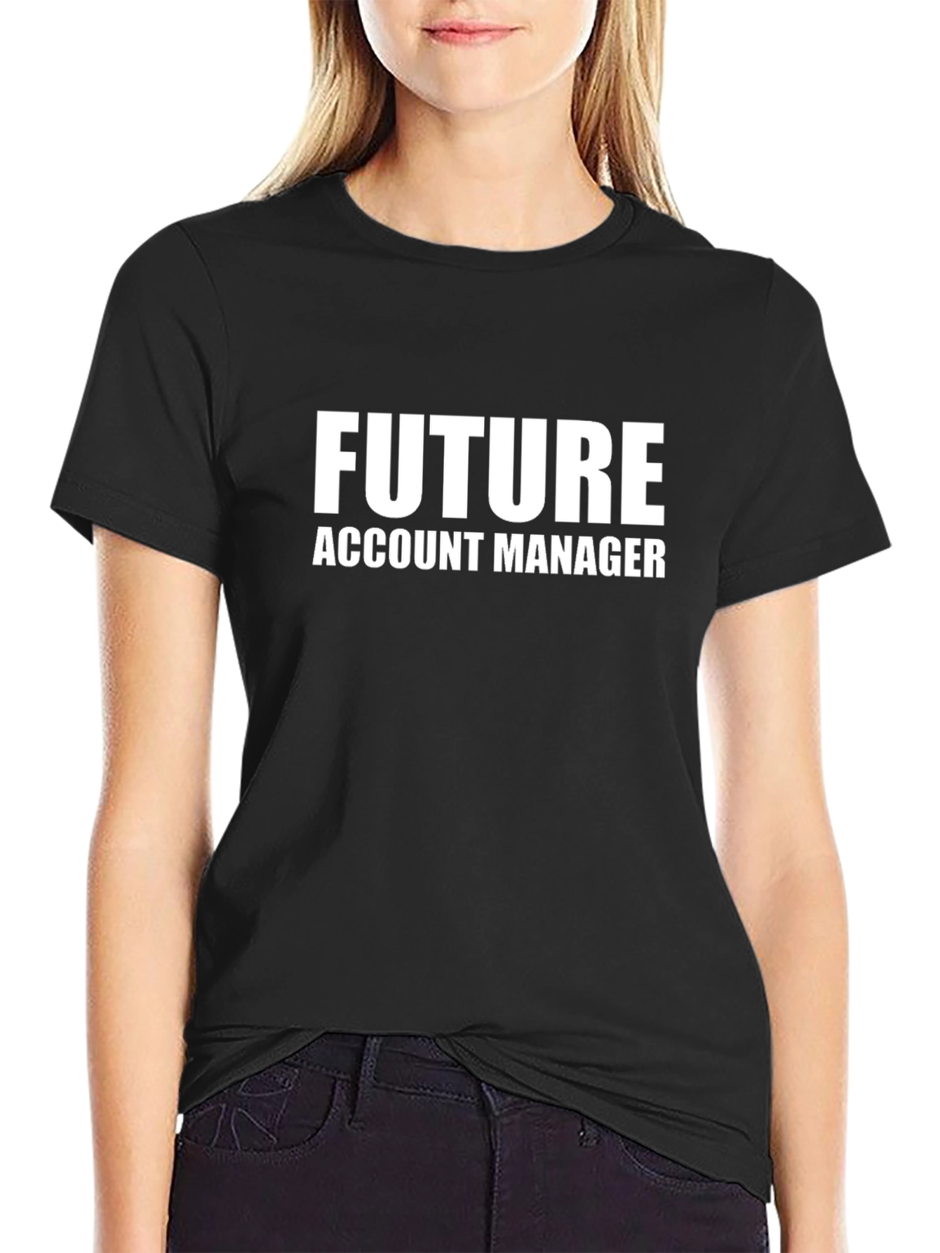 Future Account Manager Black T-Shirt