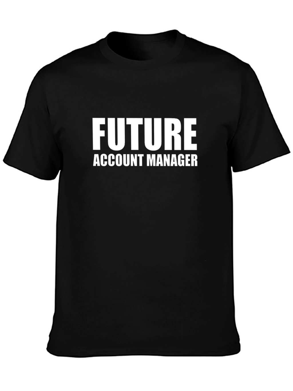 Future Account Manager Black T-Shirt