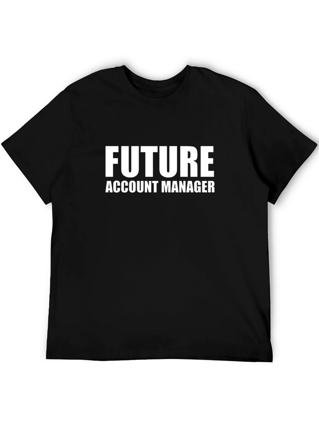 Future Account Manager Black T-Shirt