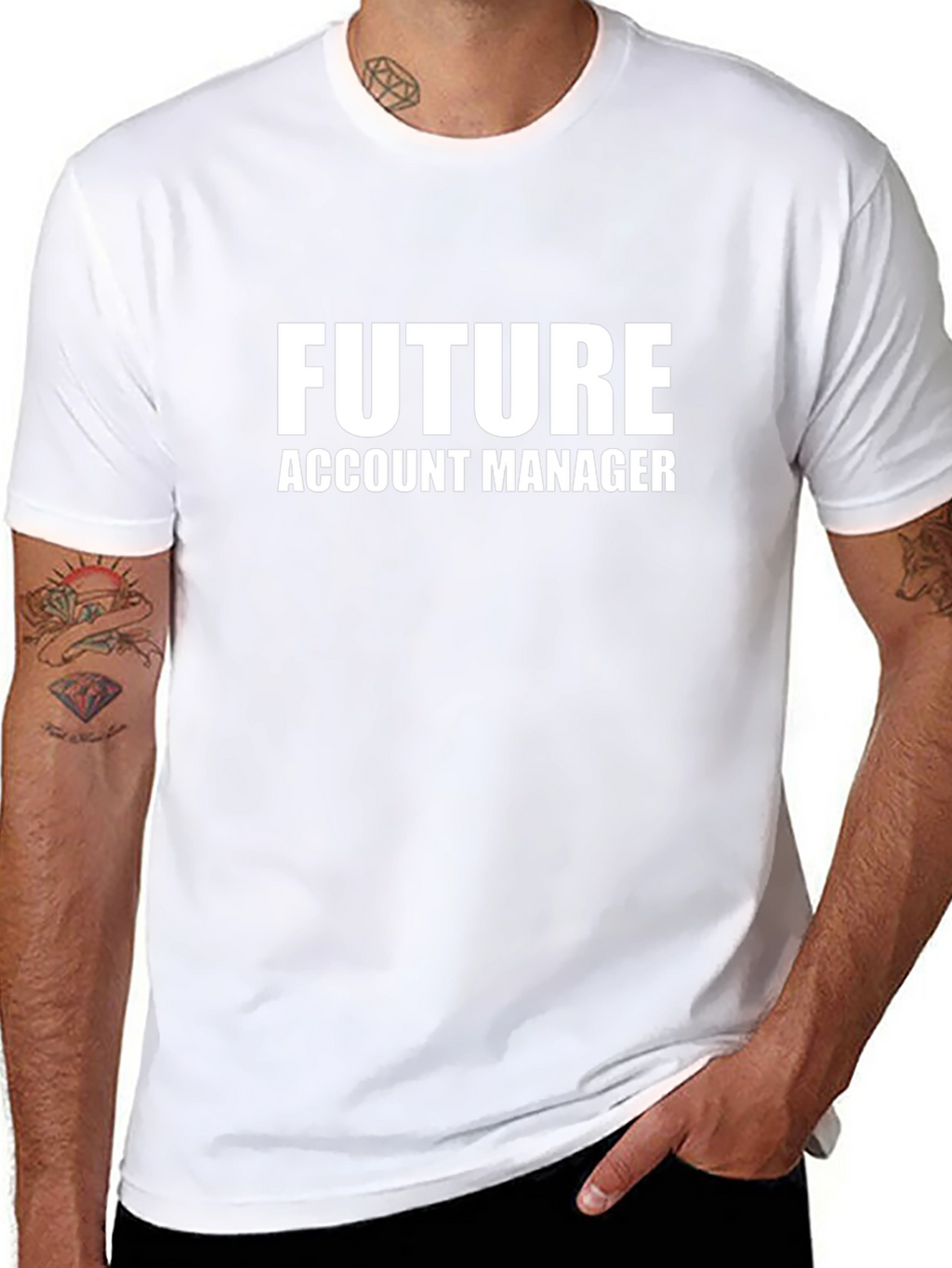 Future Account Manager Black T-Shirt