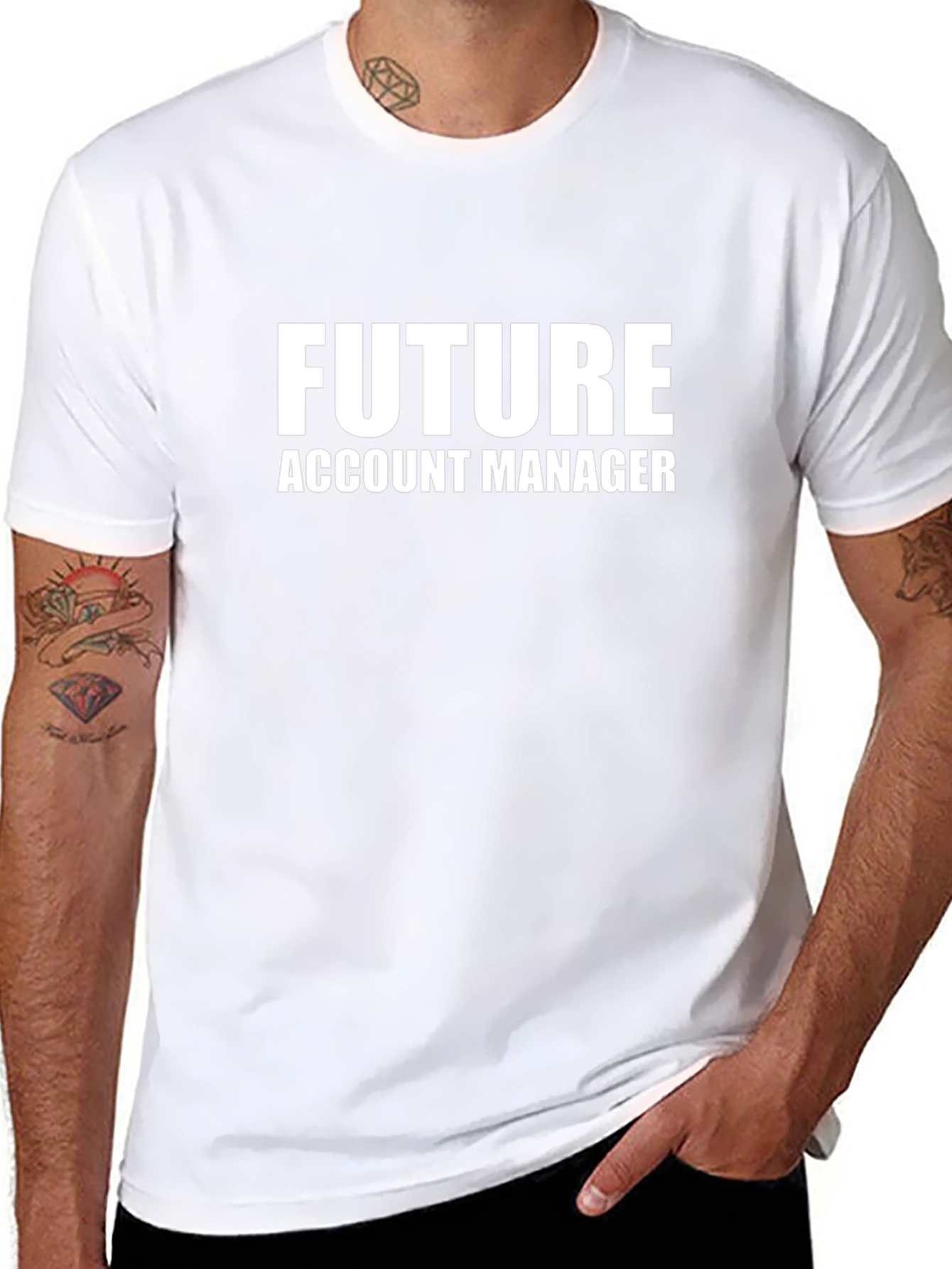 Future Account Manager Black T-Shirt