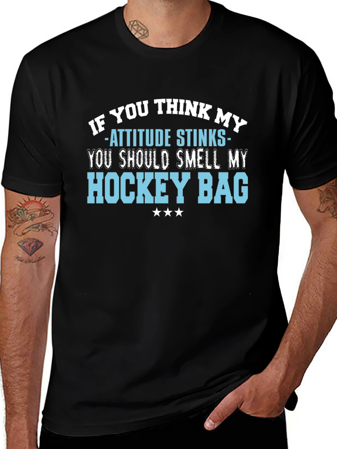 Hockey Bag Attitude T-Shirt