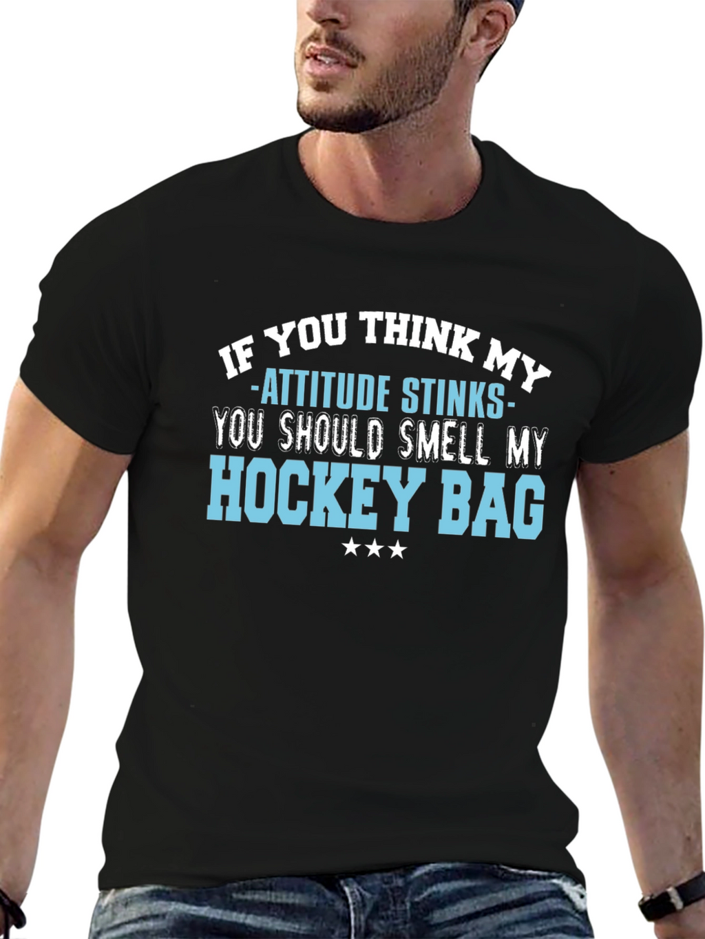 Hockey Bag Attitude T-Shirt