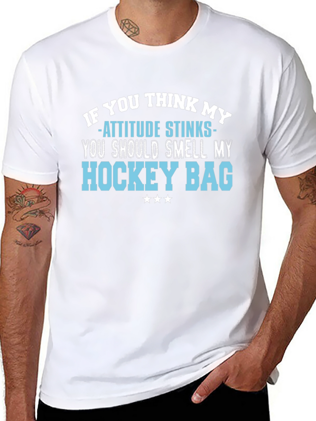 Hockey Bag Attitude T-Shirt