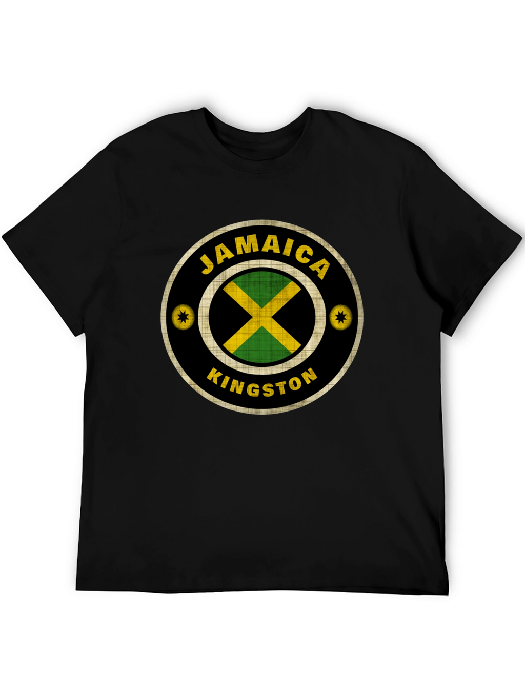 Jamaica Kingston Graphic T-Shirt - Black