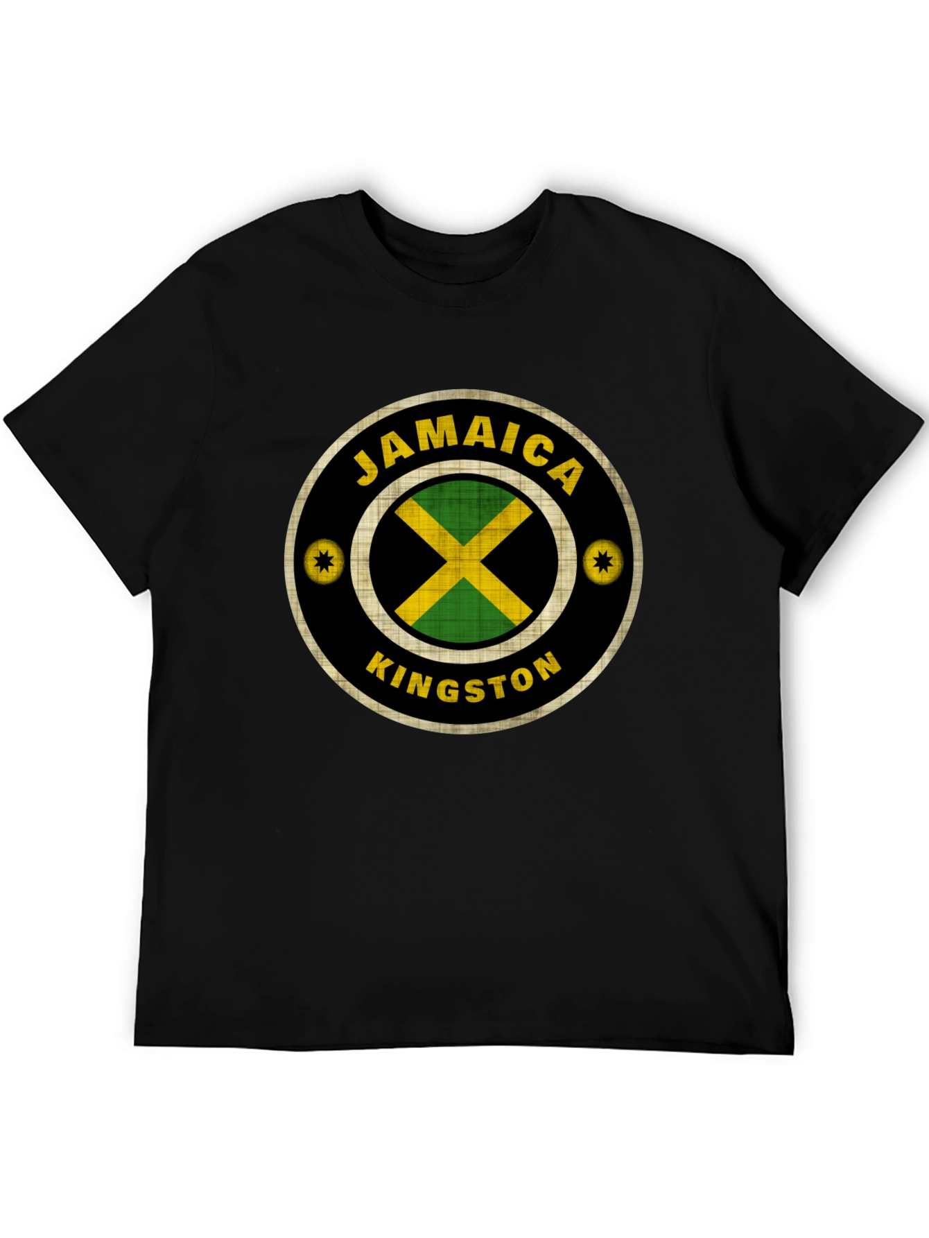 Jamaica Kingston Graphic T-Shirt - Black
