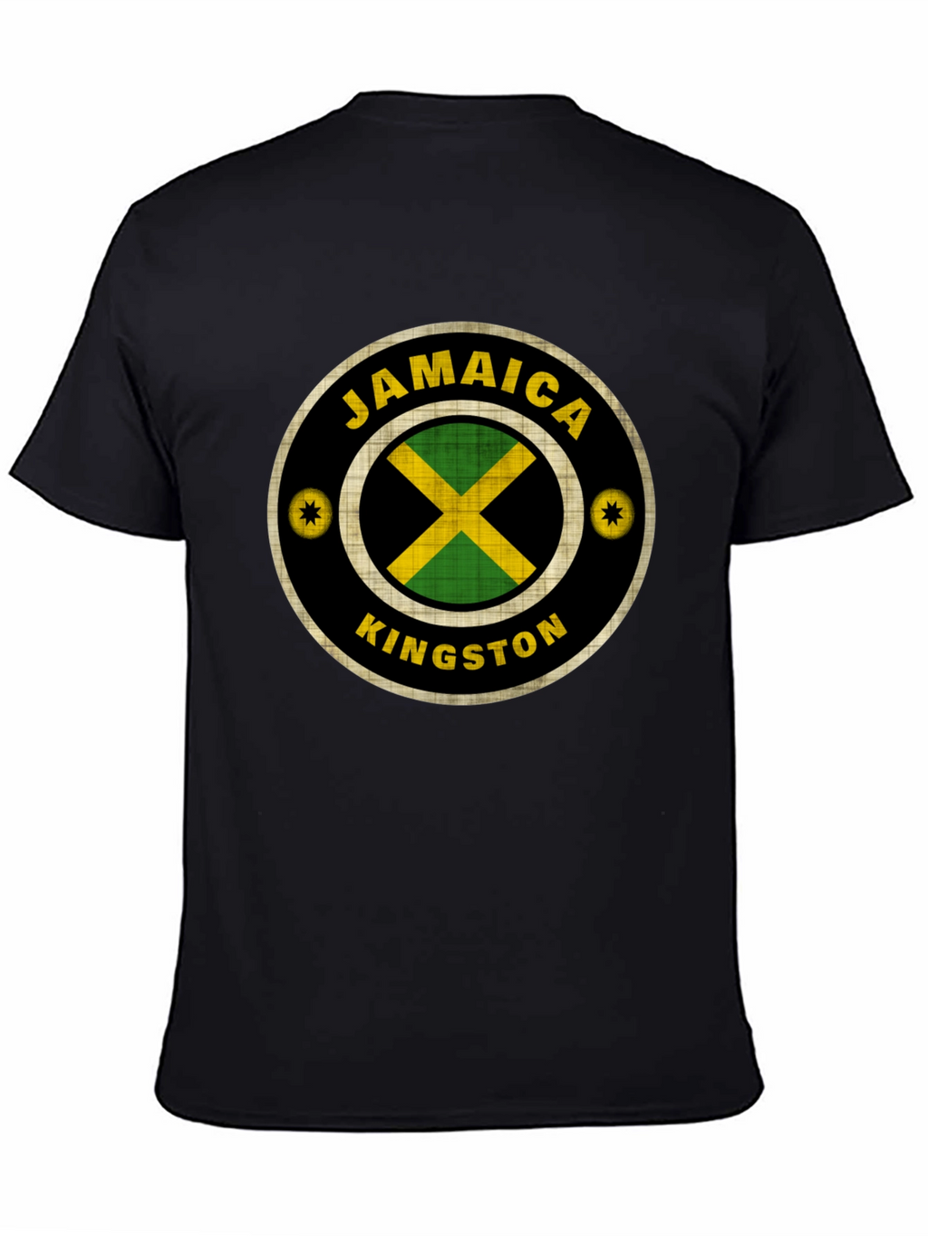 Jamaica Kingston Graphic T-Shirt - Black