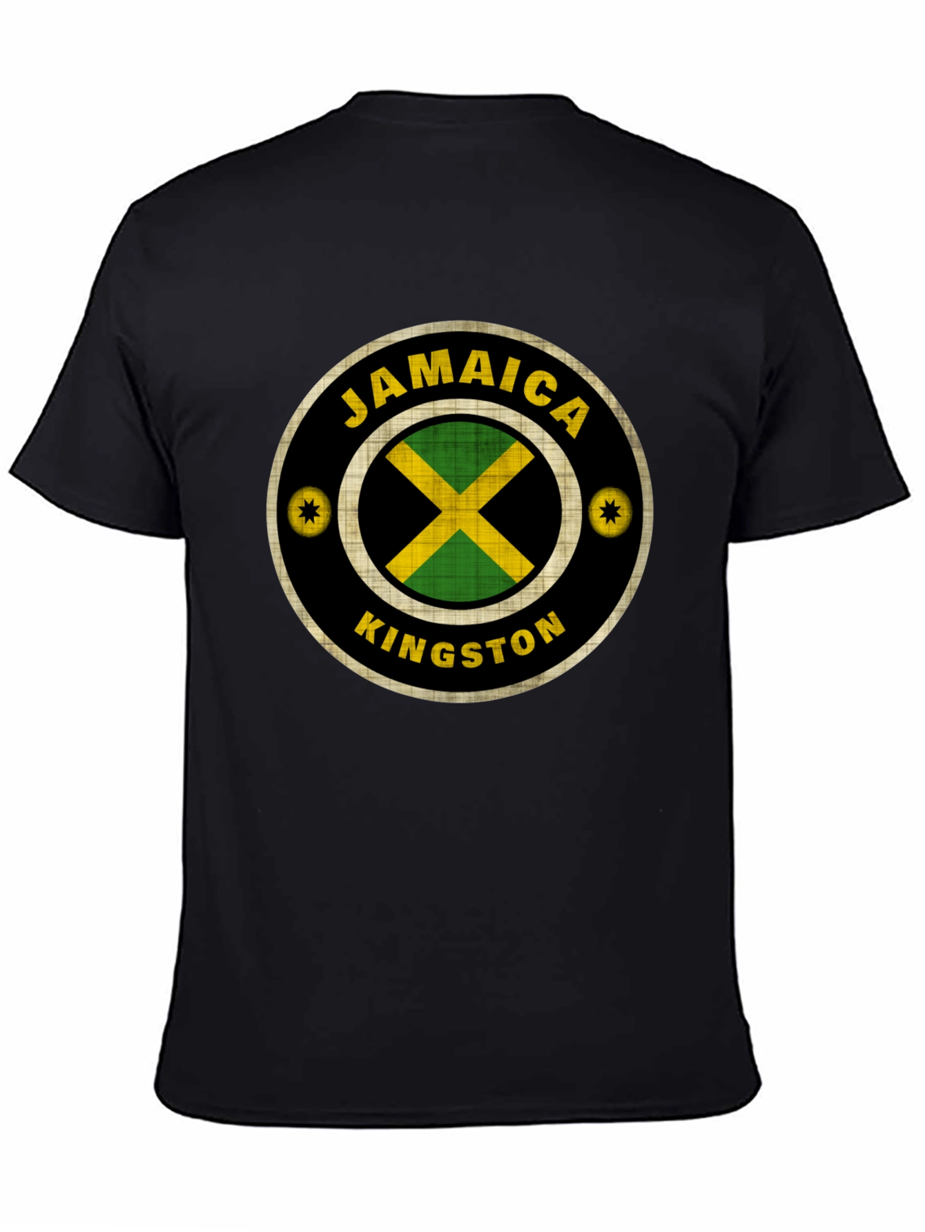 Jamaica Kingston Graphic T-Shirt - Black