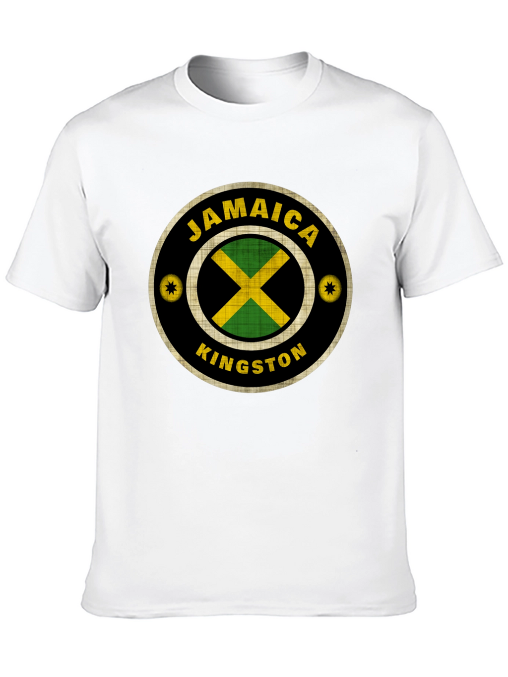 Jamaica Kingston Graphic T-Shirt - Black