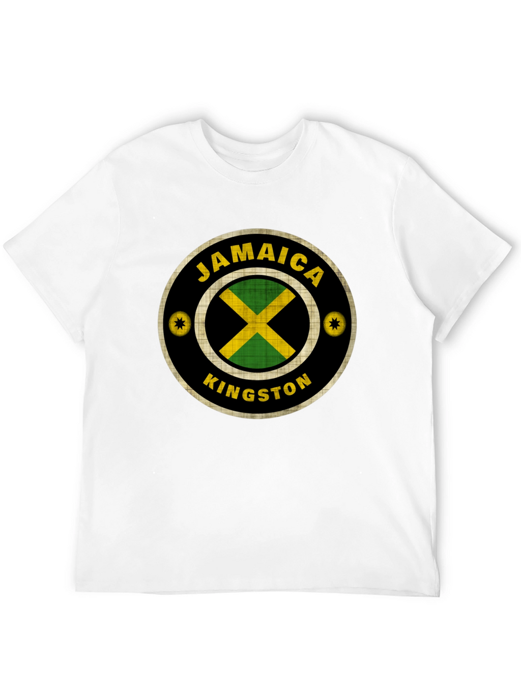 Jamaica Kingston Graphic T-Shirt - Black